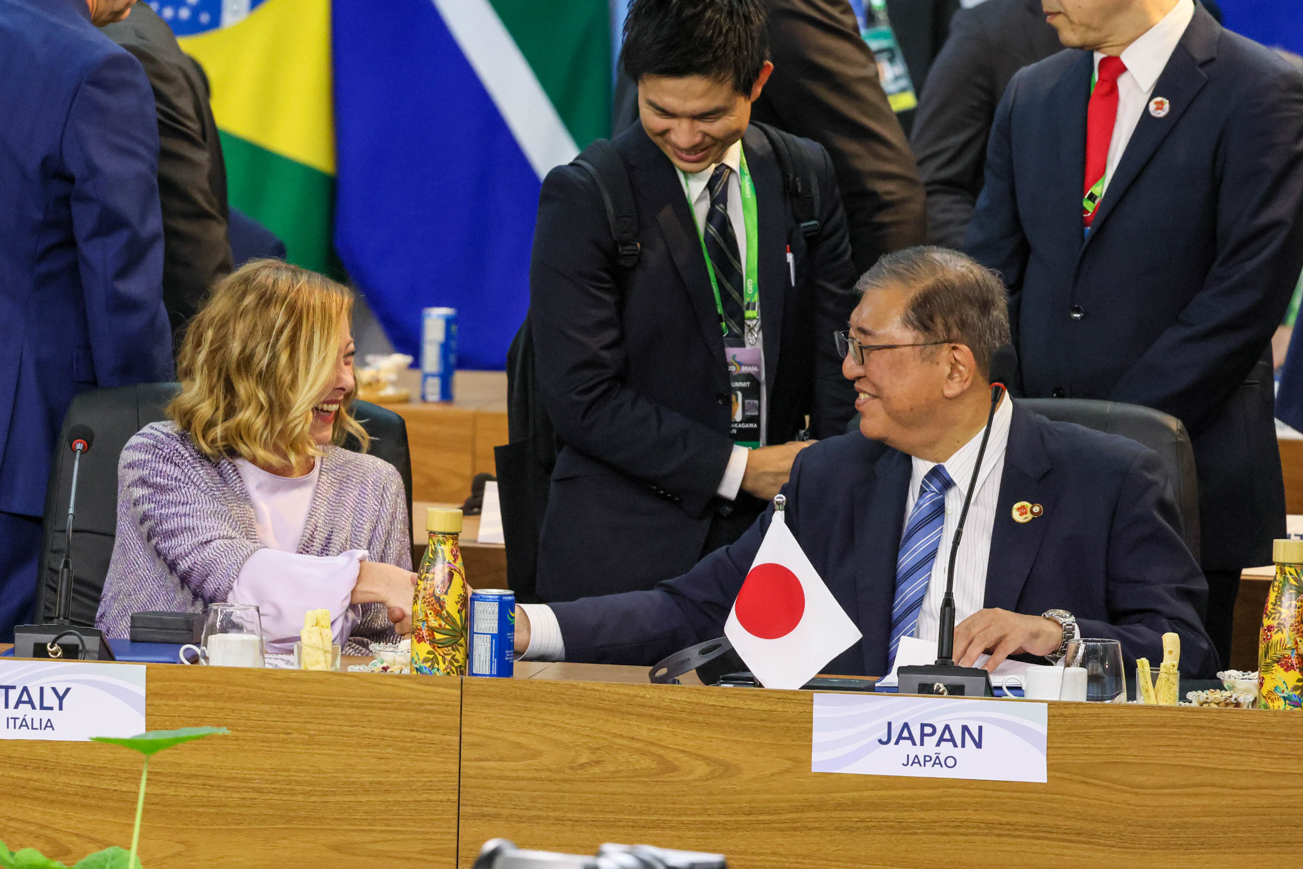 PM Ishiba attending the launch of the Global Alliance Against Hunger and Poverty (2)