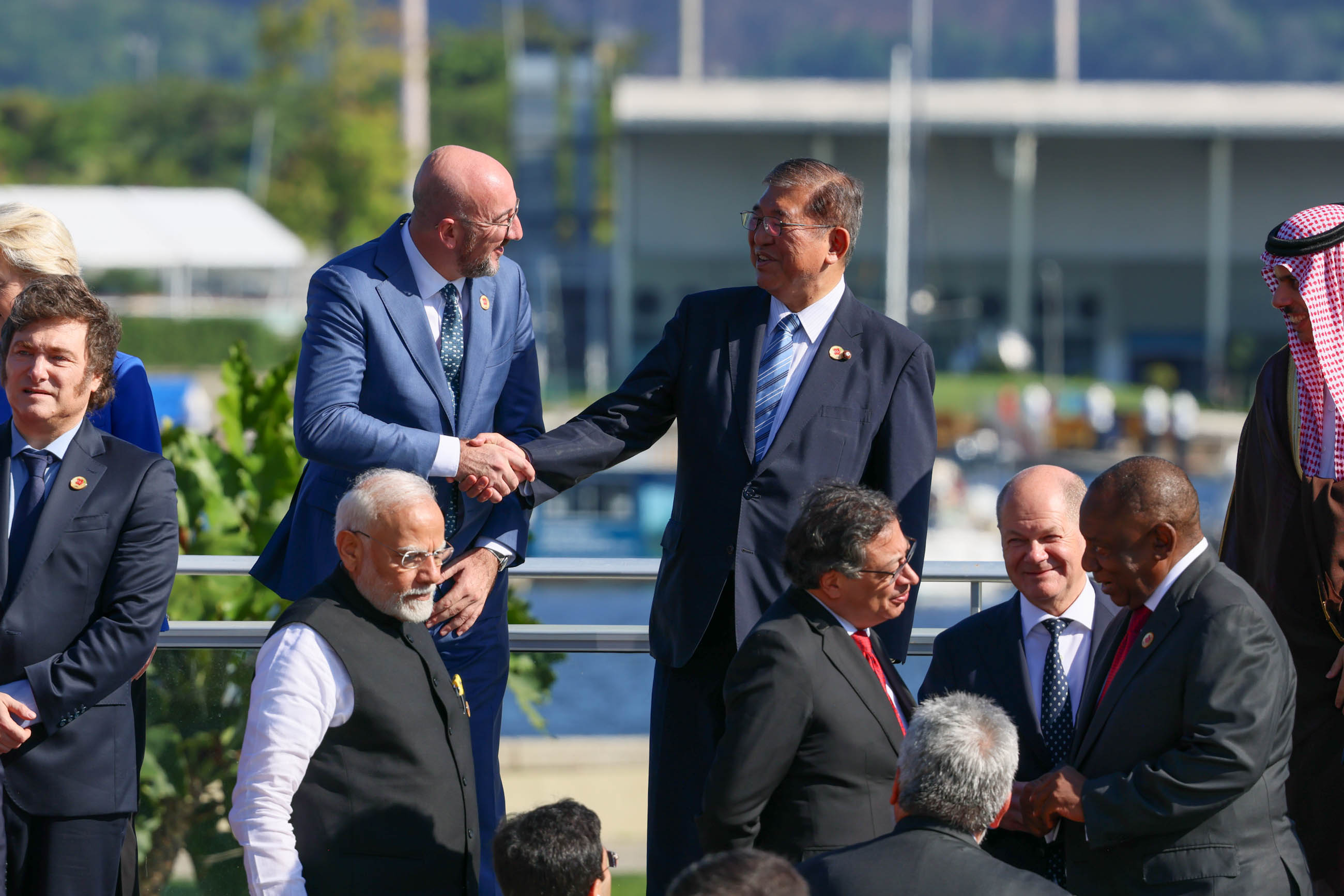 PM Ishiba during the G20 Family Photo Session (2)