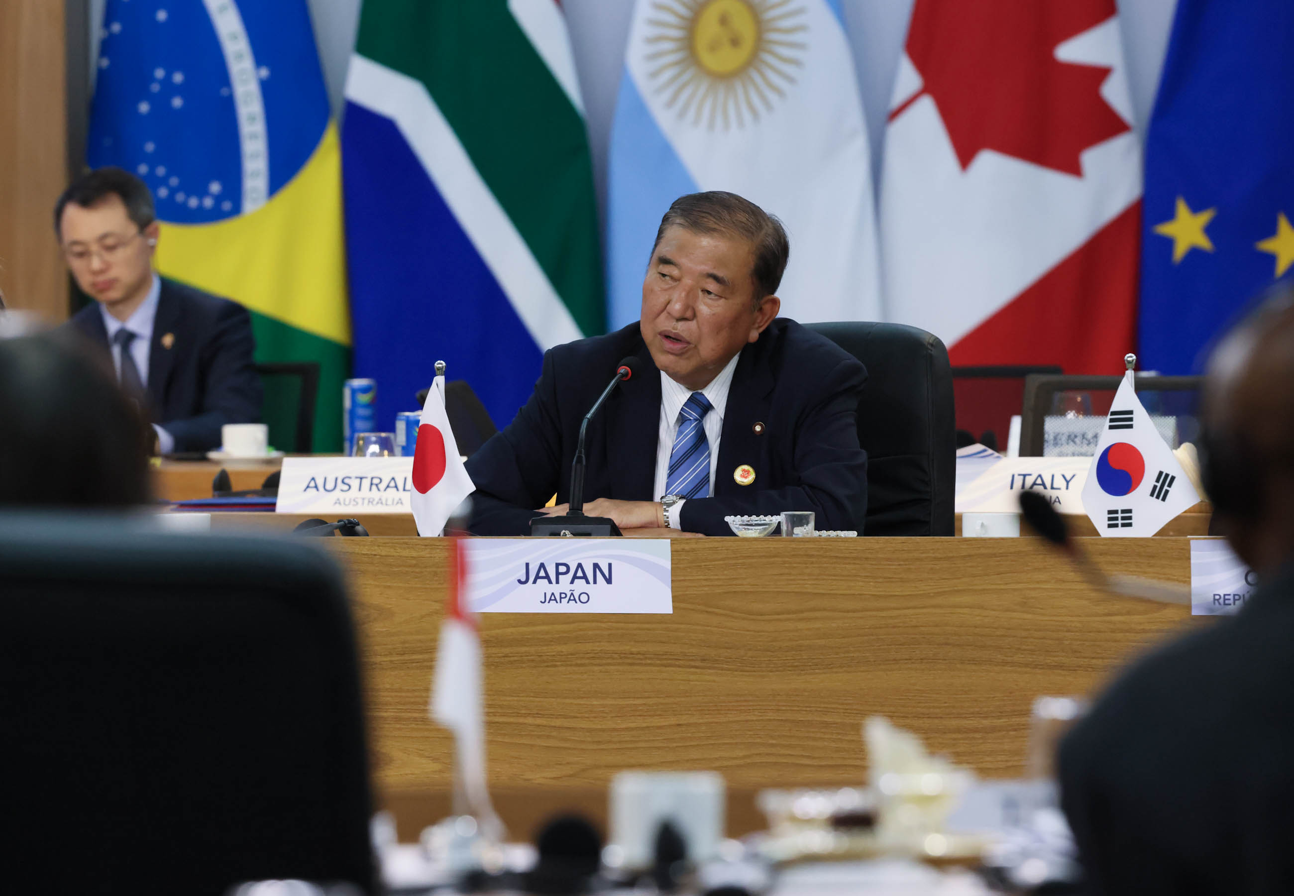 PM Ishiba attending Session 2: 