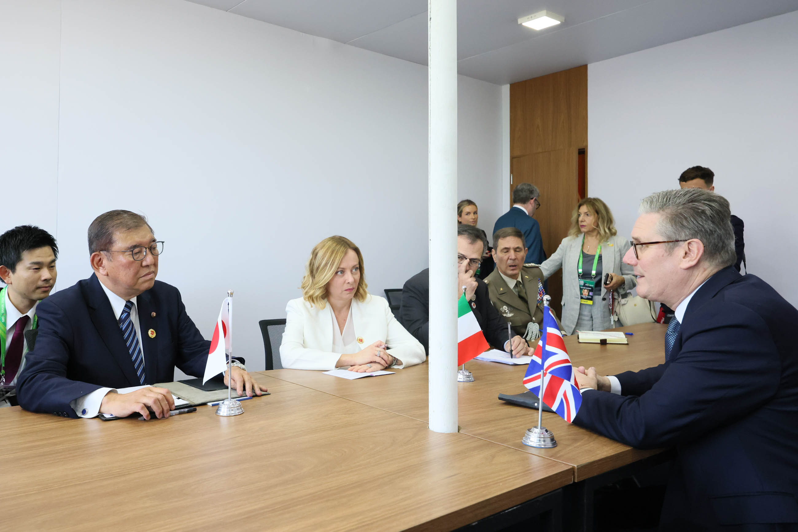 Japan-Italy-United Kingdom Leaders’ Meeting on Global Combat Air Programme (GCAP) (3)