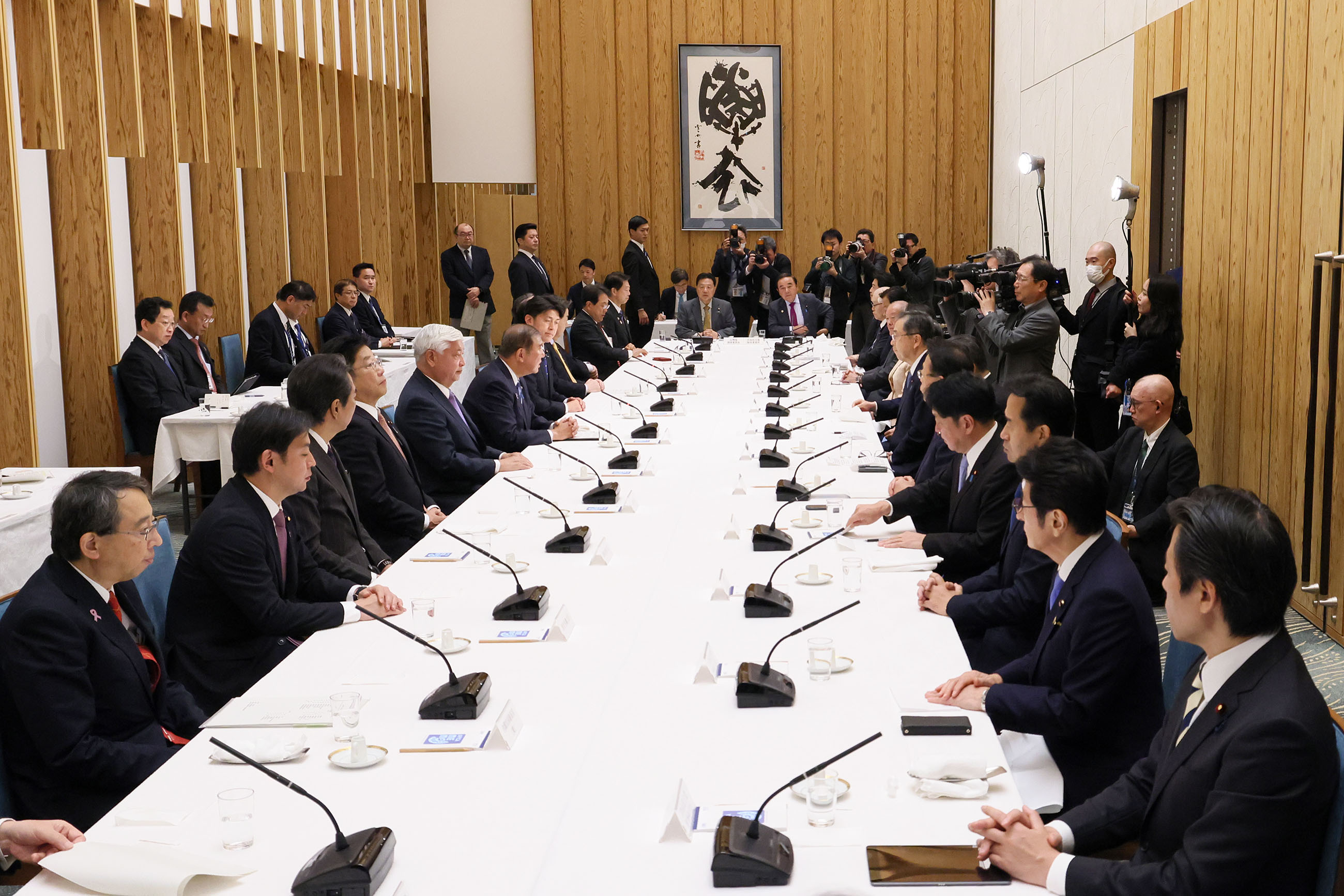 Prime Minister Ishiba making remarks (2)