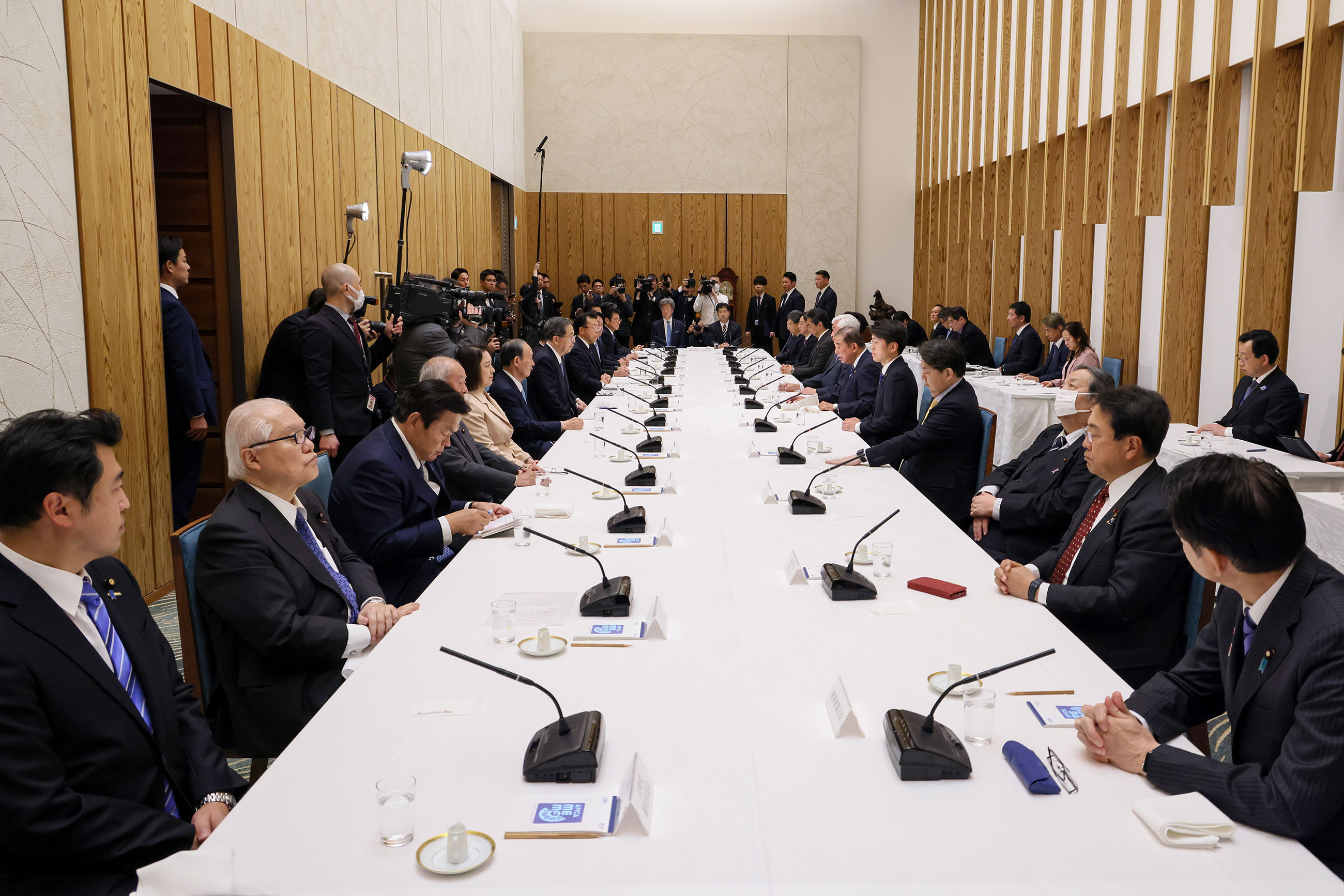 Prime Minister Ishiba making remarks (3)