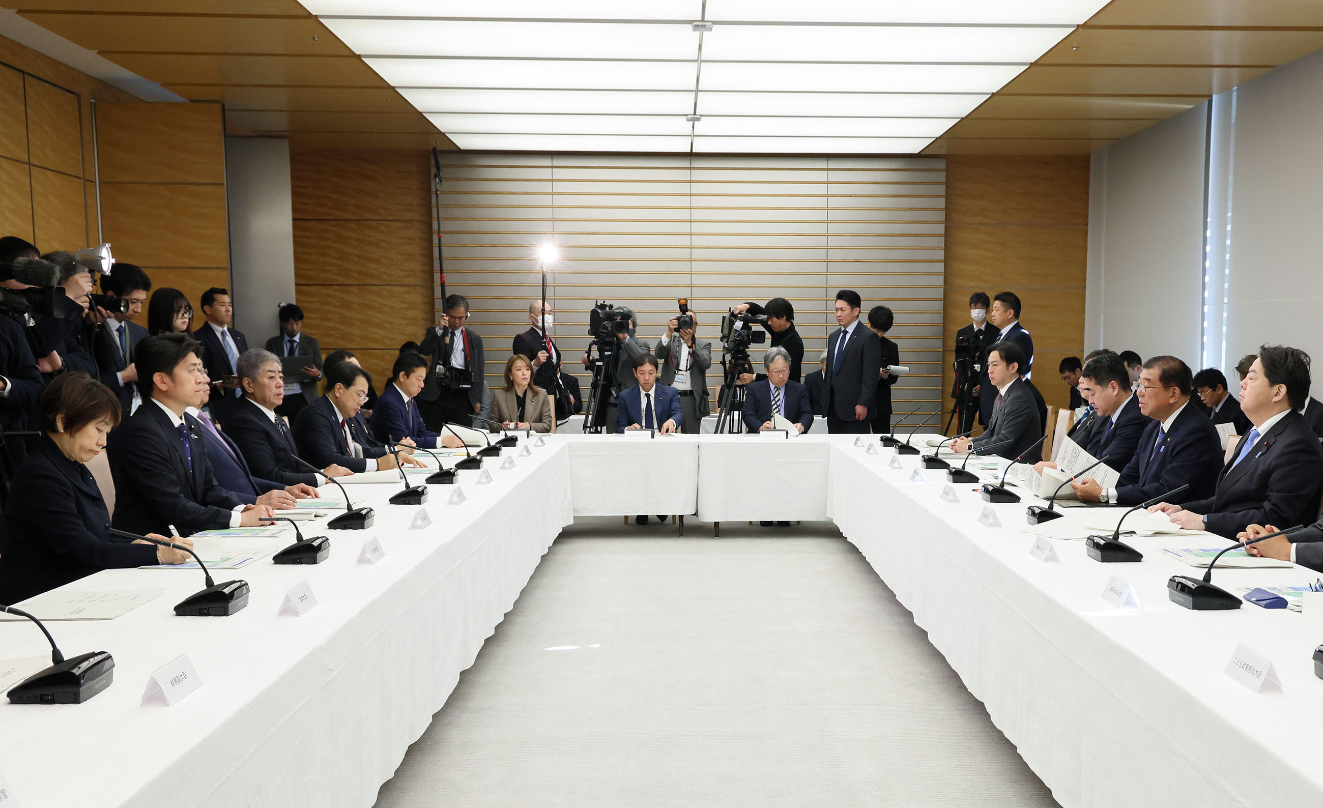 Prime Minister Ishiba making a remark (3)