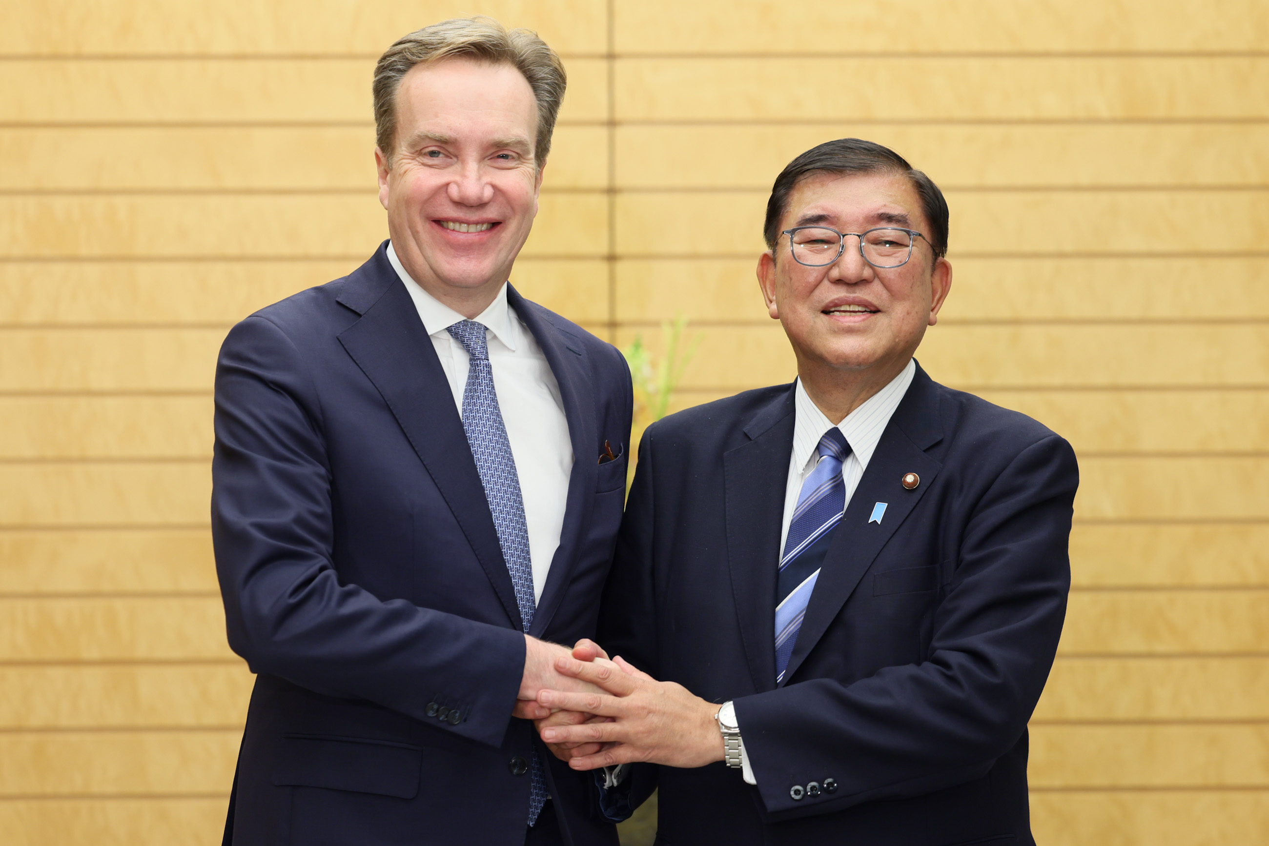 Courtesy Call from H.E. Mr. Børge Brende, President and CEO of the World Economic Forum