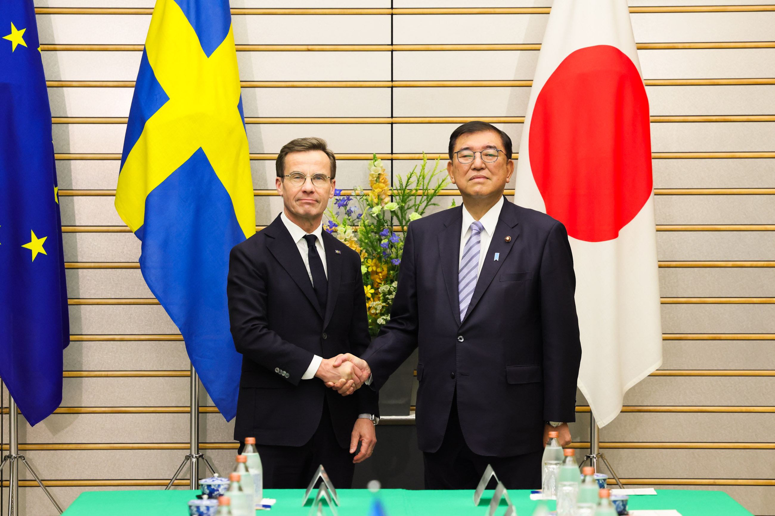 Japan-Sweden Summit Meeting