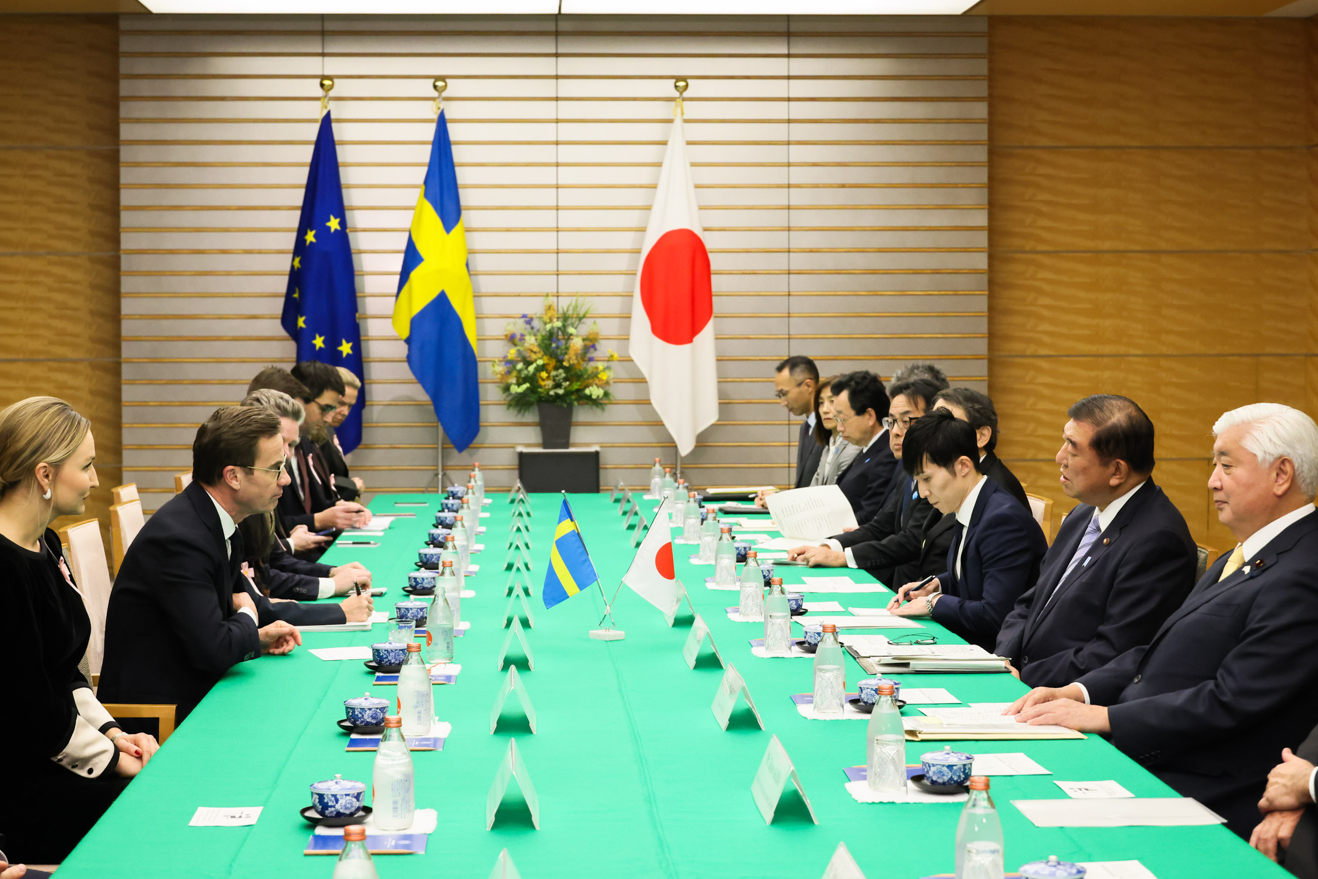 Japan-Sweden Summit Meeting (3)