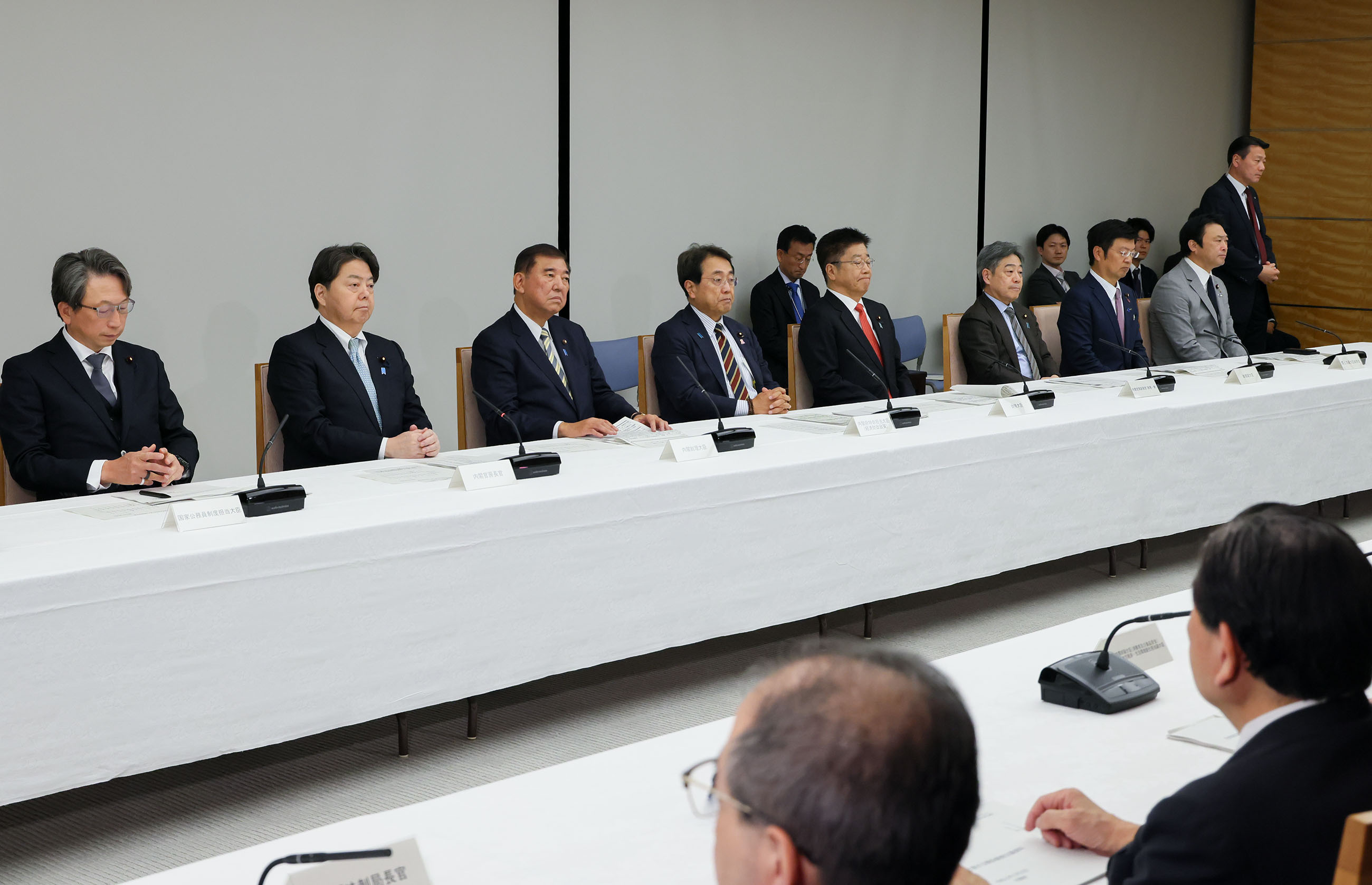 Prime Minister Ishiba attending the meeting (3)