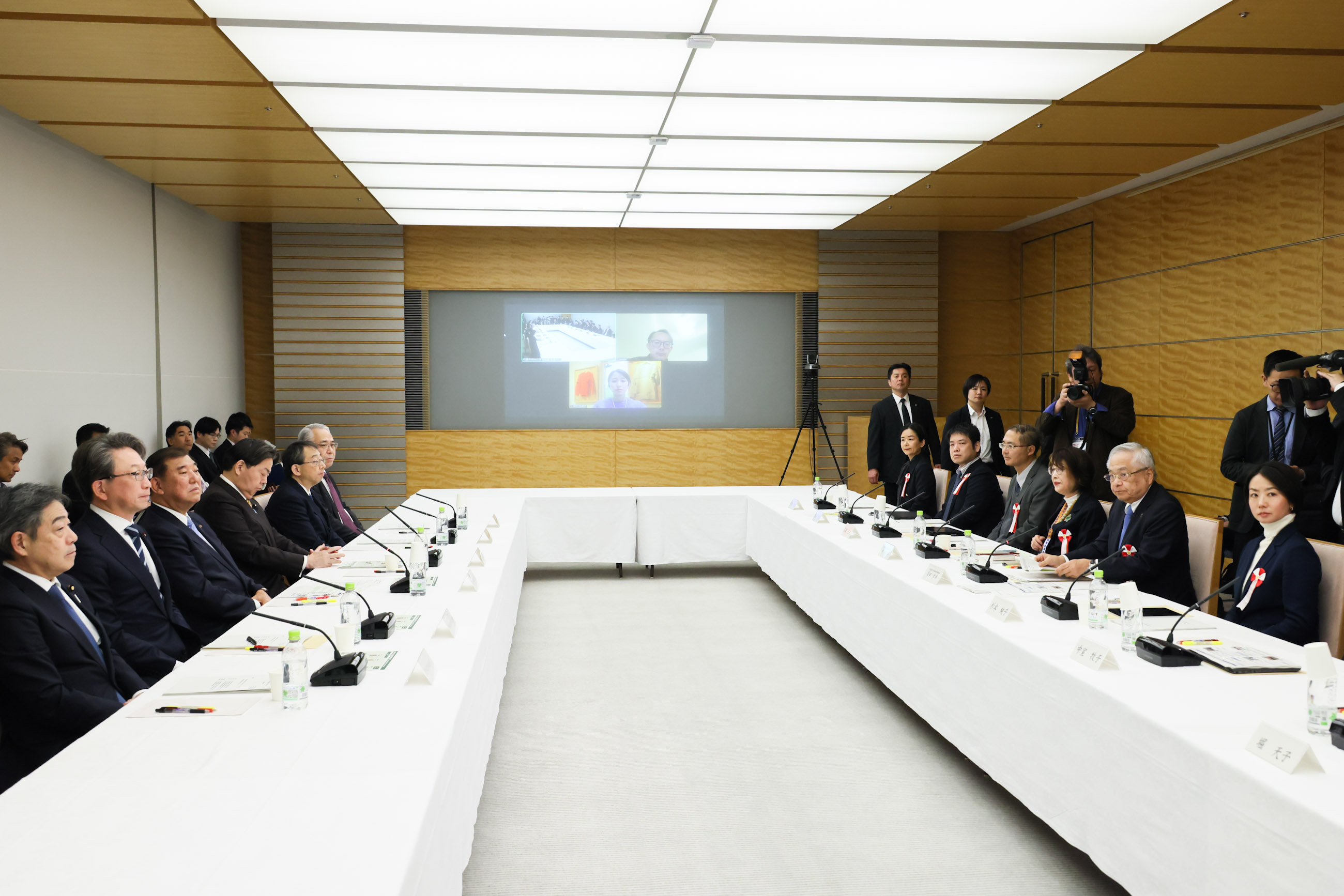 Prime Minister Ishiba attending the meeting (4)