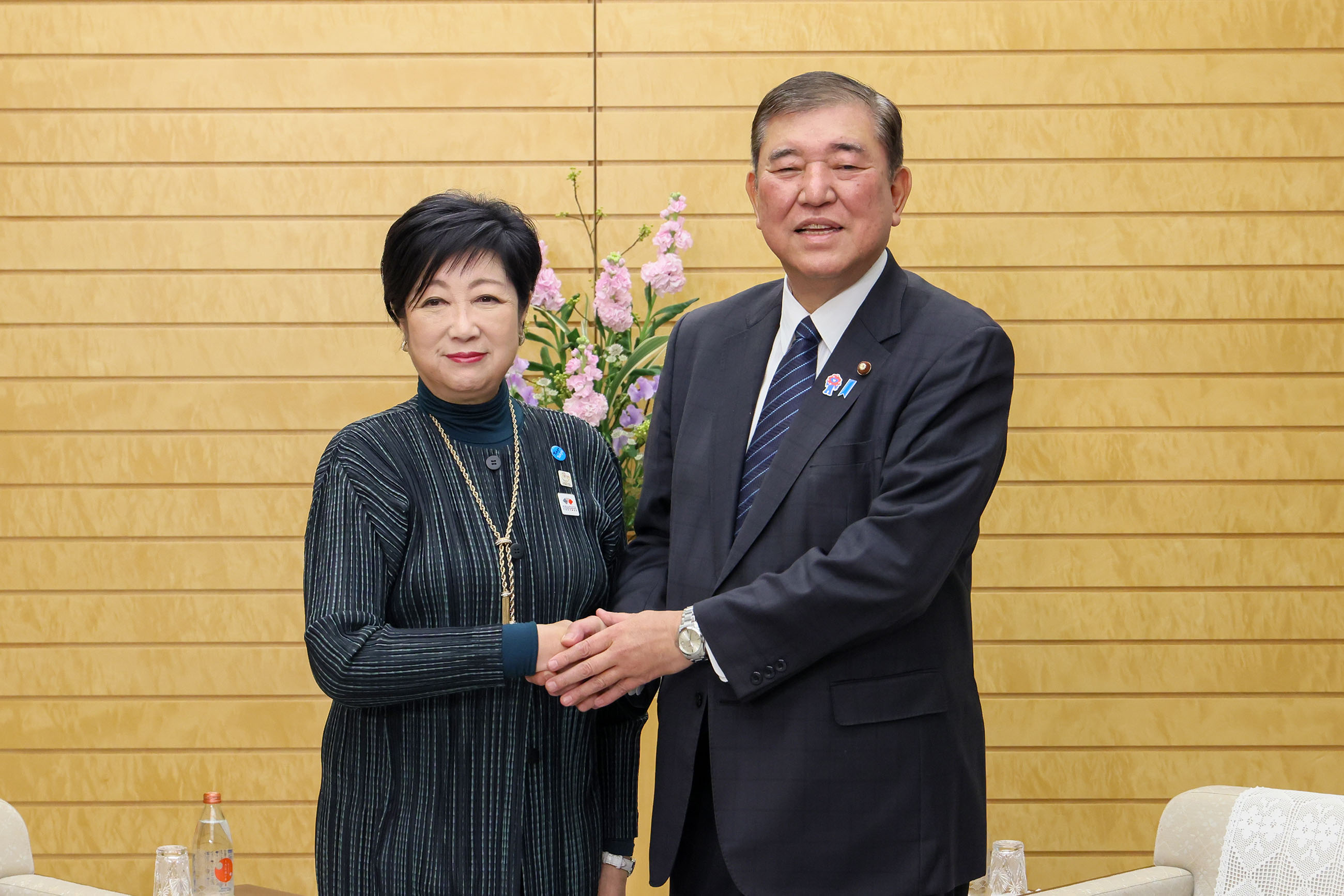 Meeting with the Governor of Tokyo