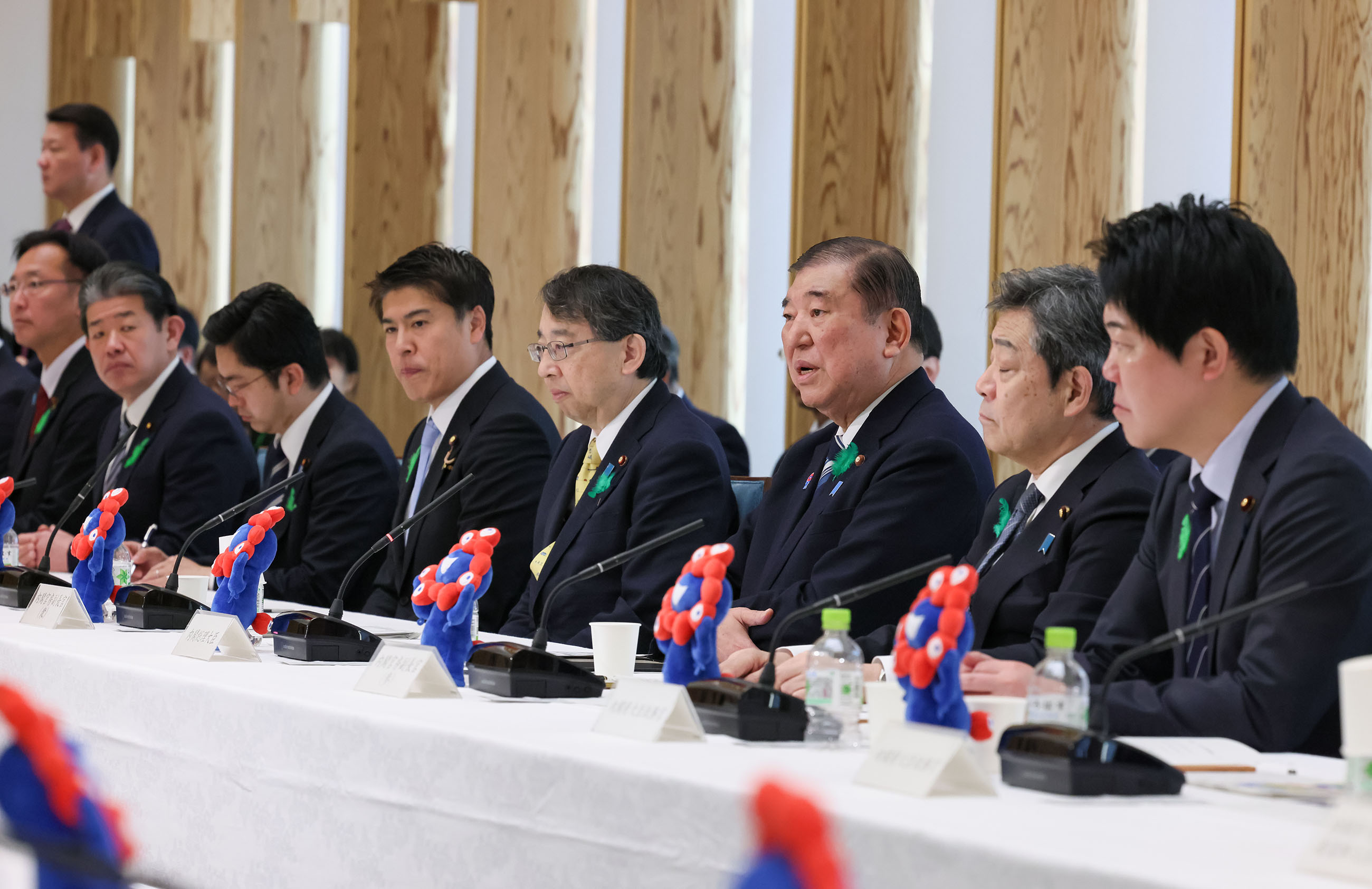Prime Minister Ishiba making remarks (6)