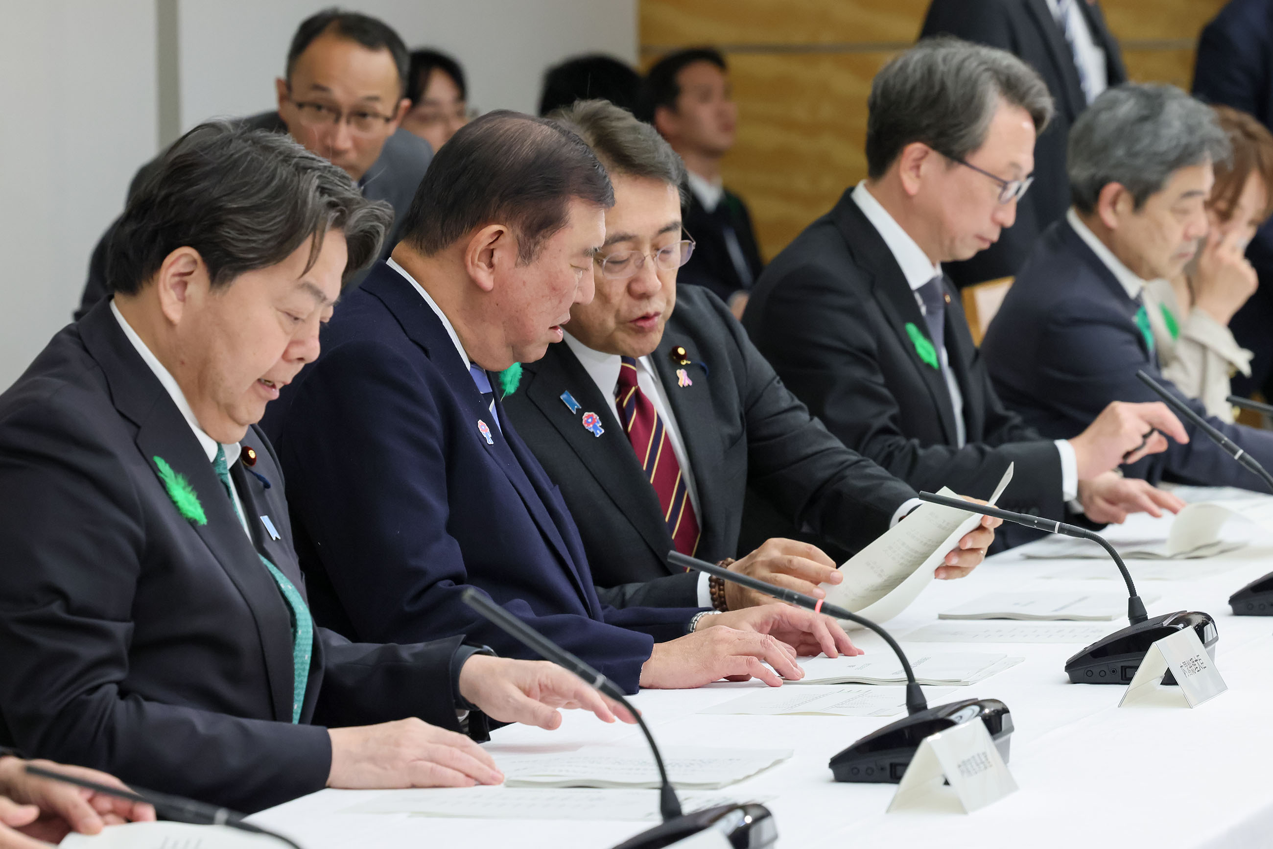 Prime Minister Ishiba attending the meeting (4)