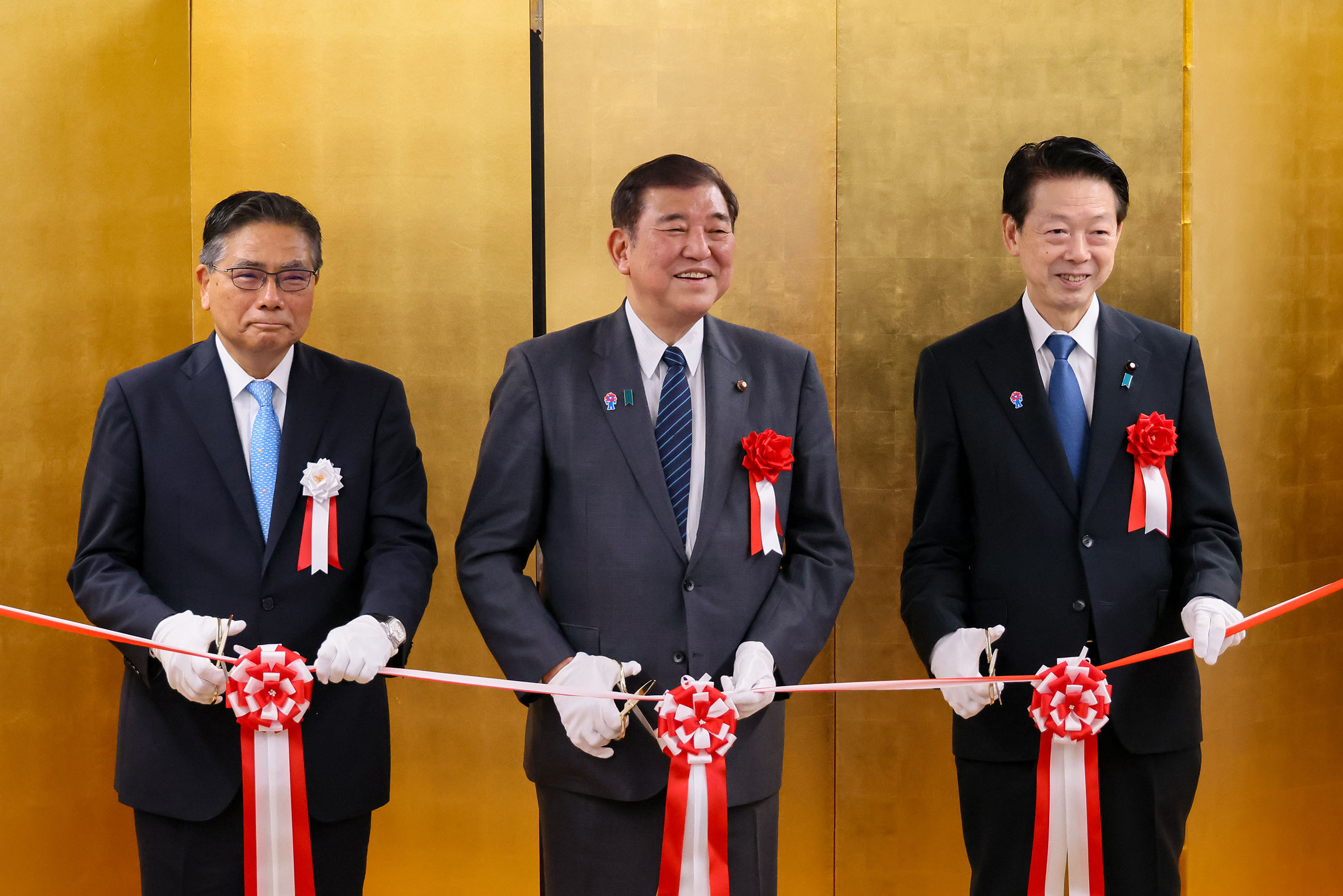 Prime Minister Ishiba attending the inauguration ceremony of G-QuAT (2)