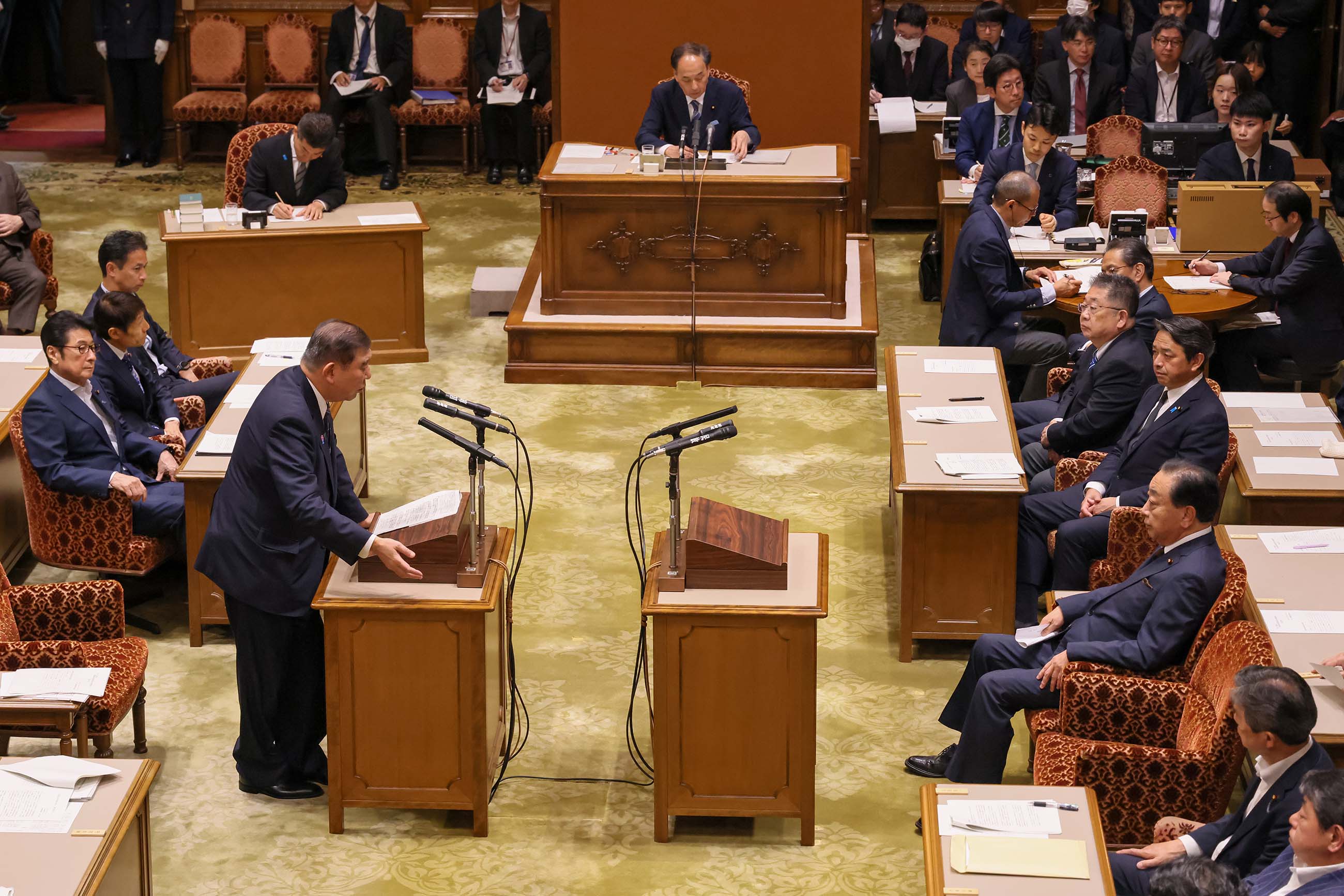 Prime Minister Ishiba making a statement (4)