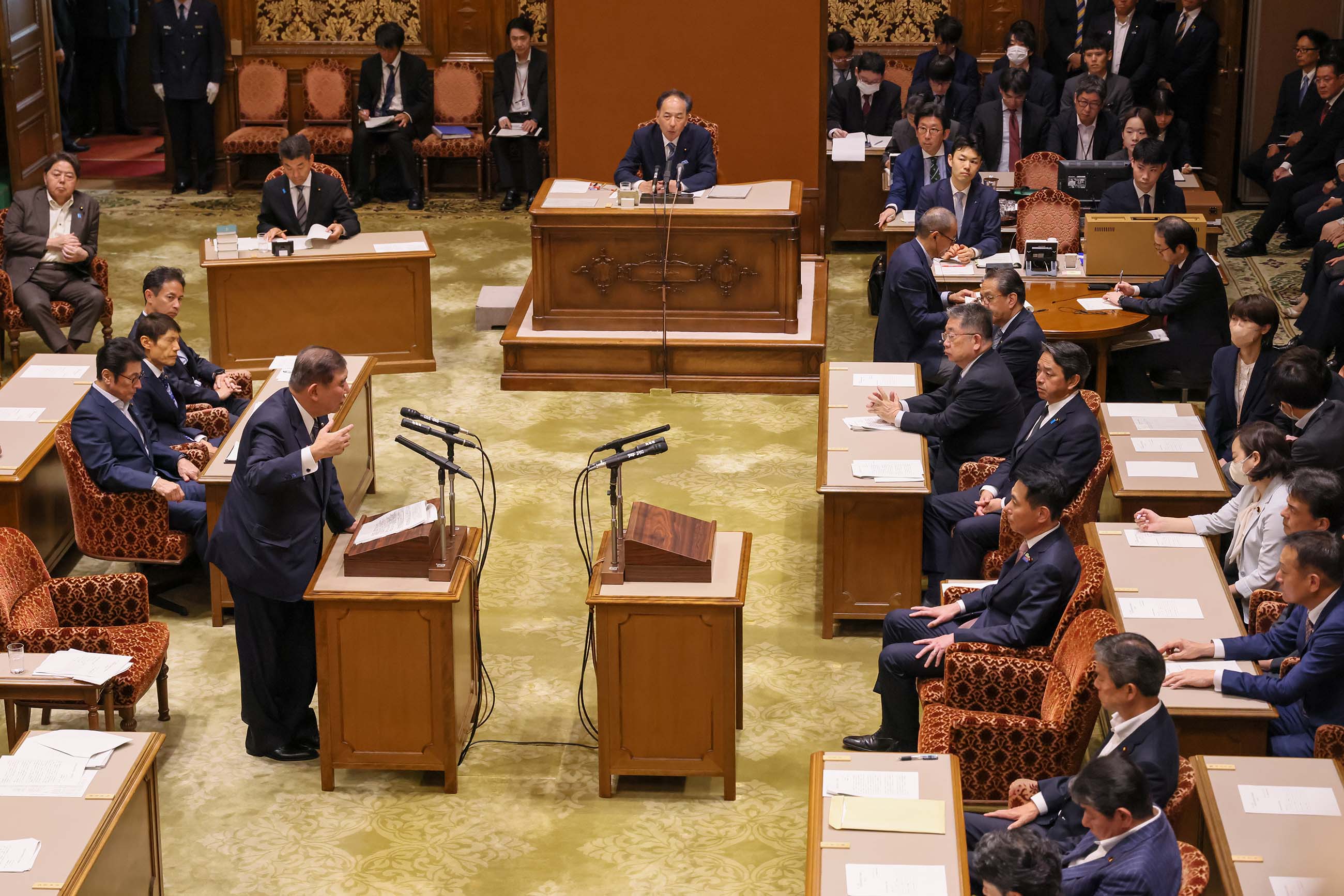 Prime Minister Ishiba making a statement (5)