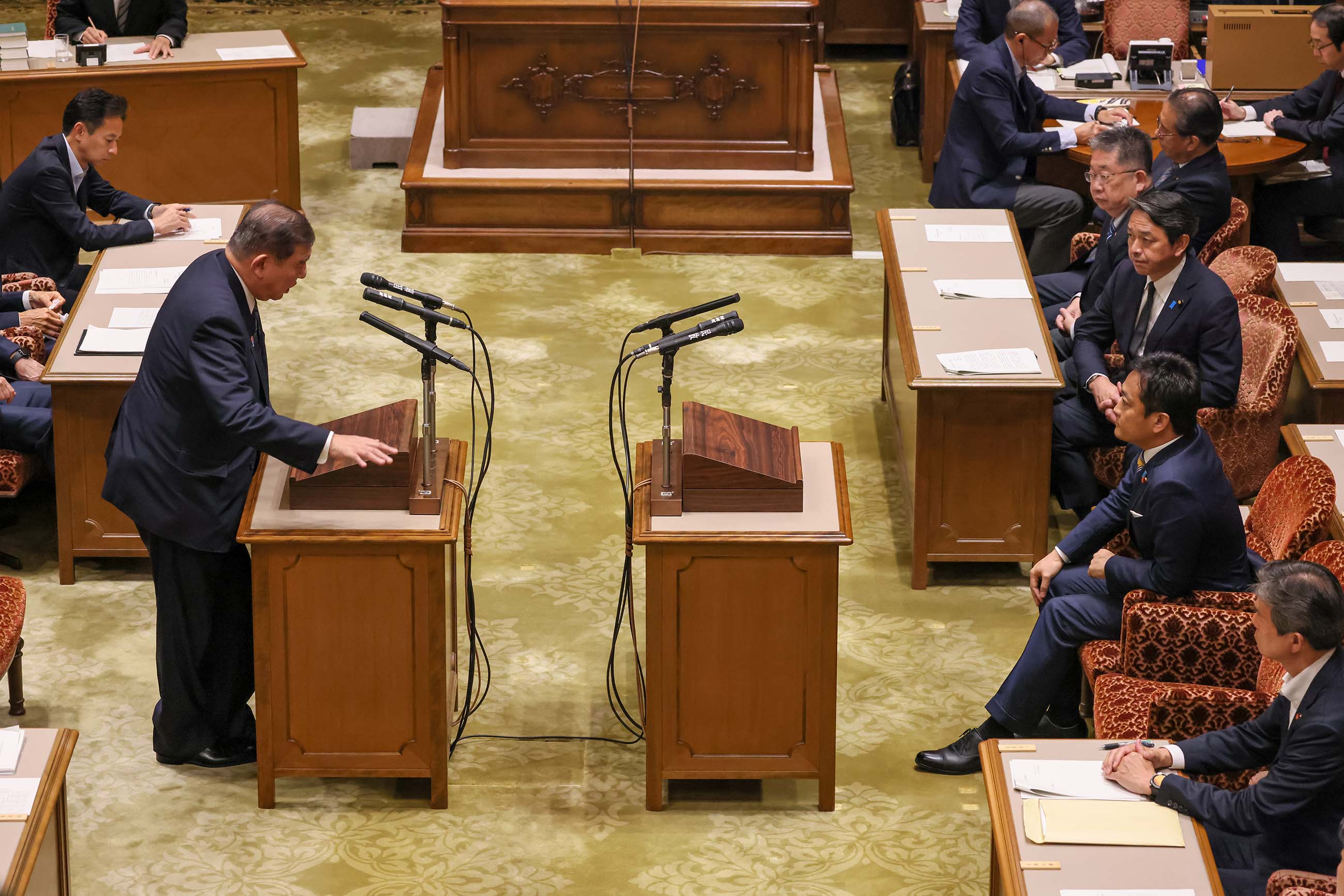 Prime Minister Ishiba making a statement (6)
