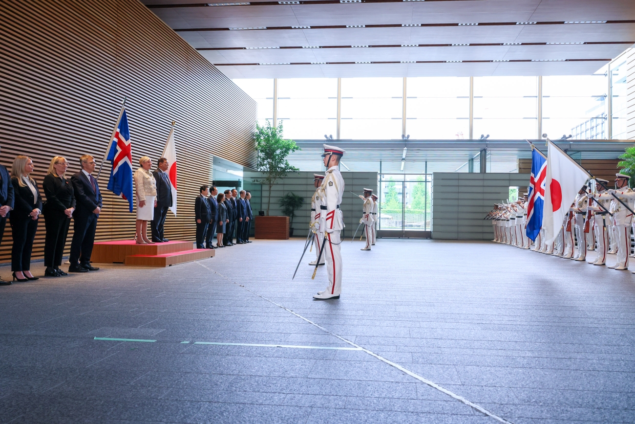 A salute and guard of honor ceremony (2)