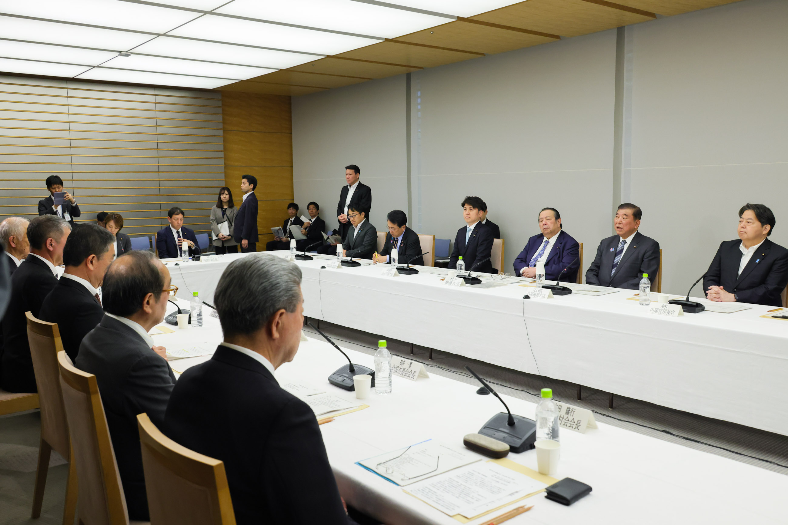 Prime Minister Ishiba delivering an address (3)