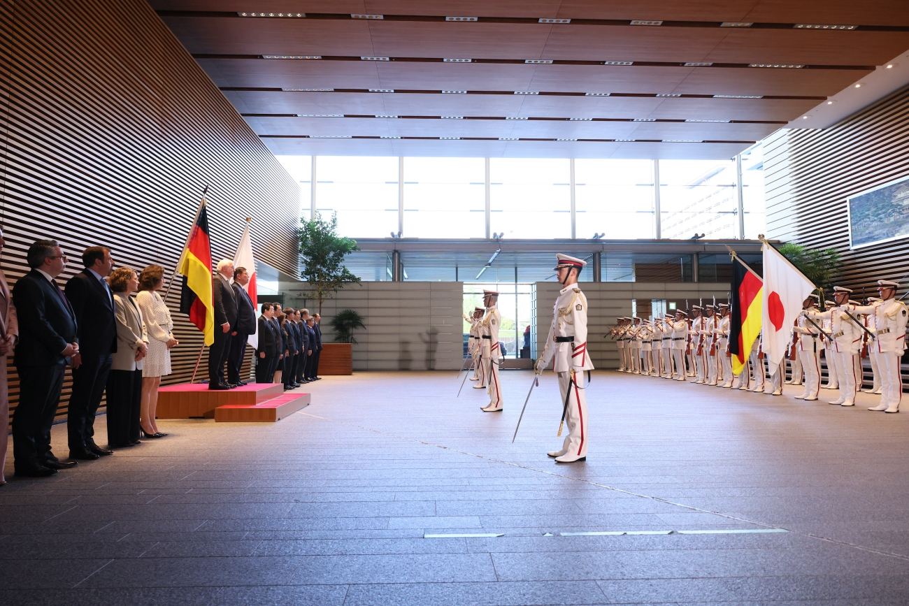 Salute and guard of honor ceremony (2)