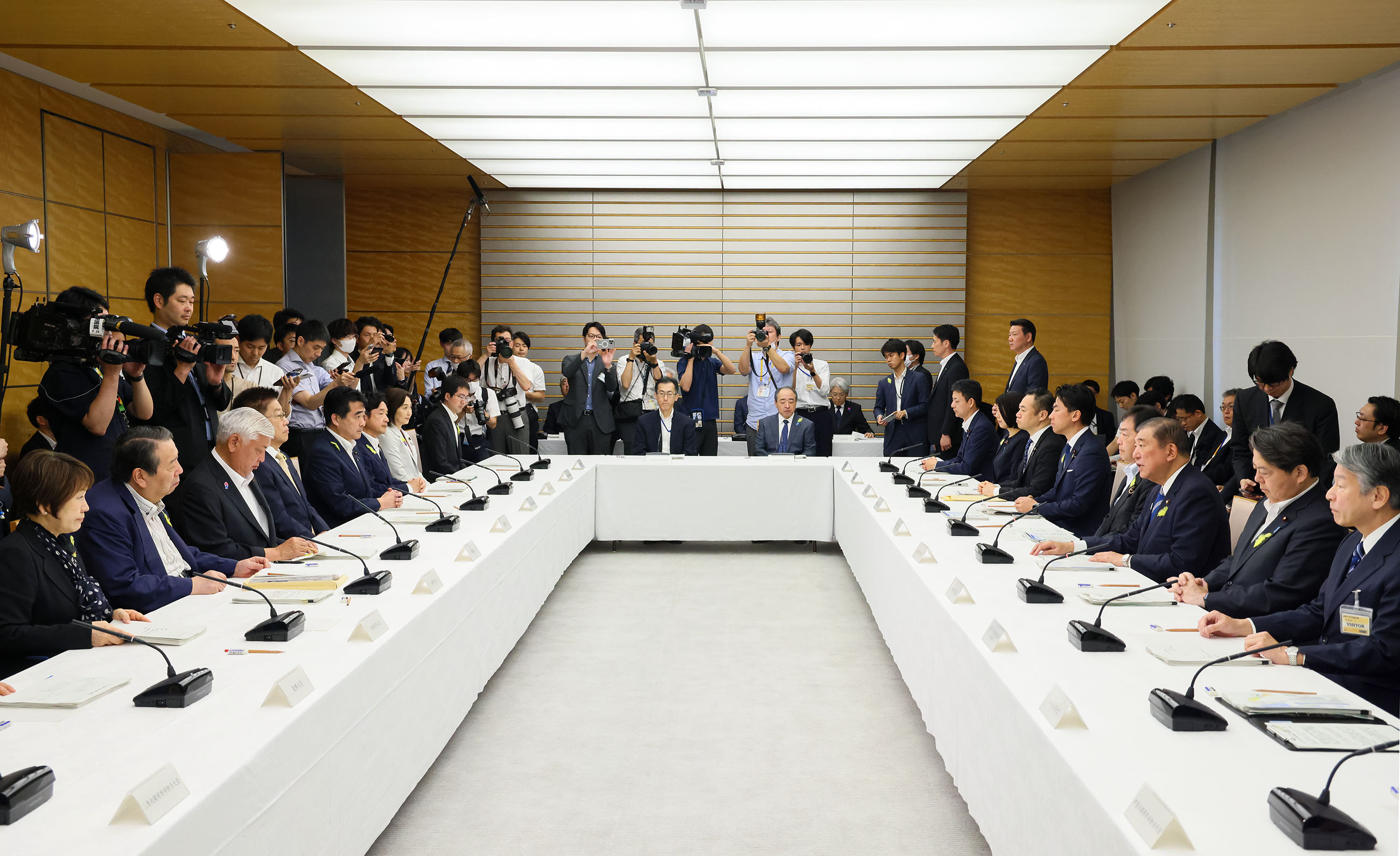Prime Minister Ishiba making remarks (2)