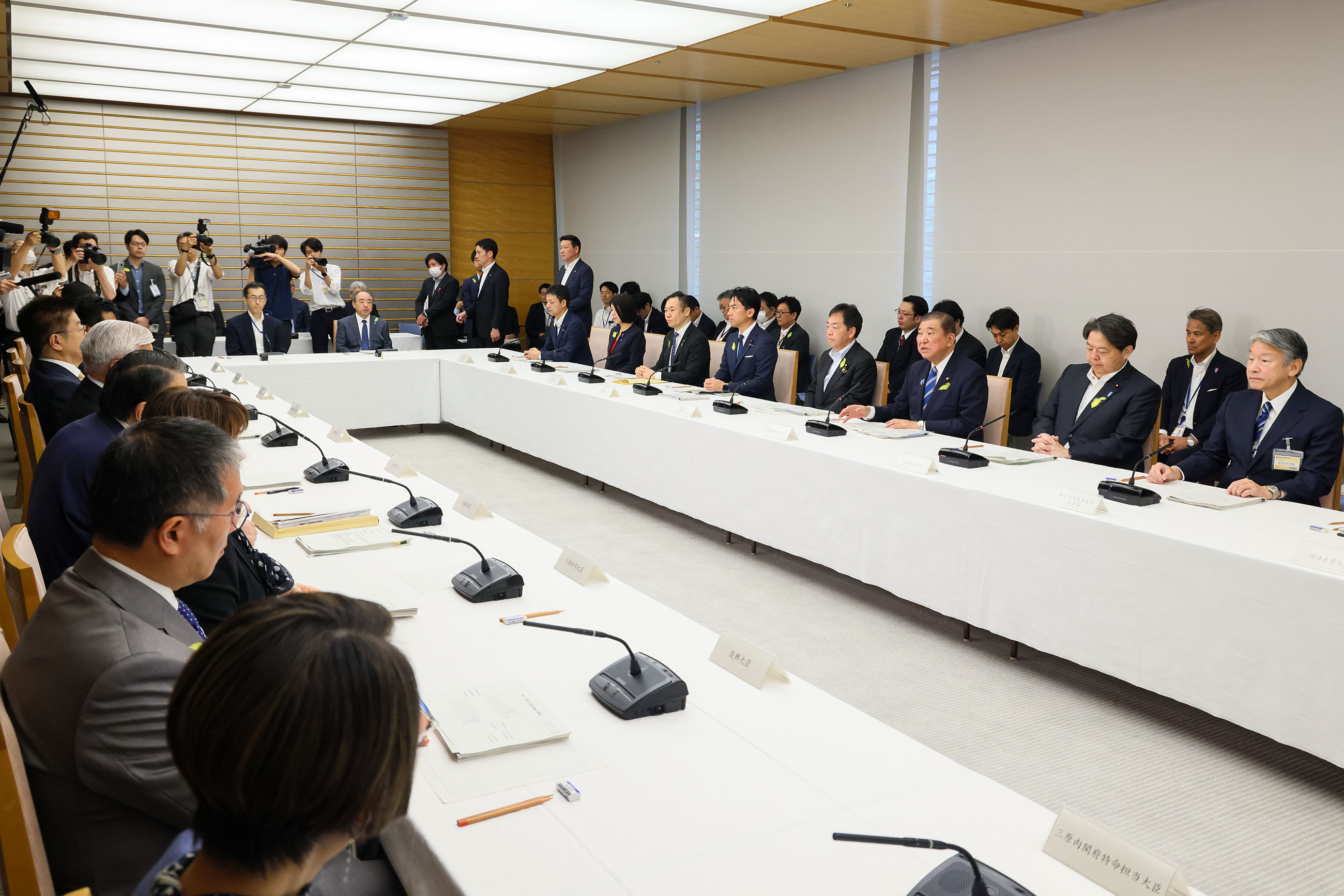 Prime Minister Ishiba making remarks (3)