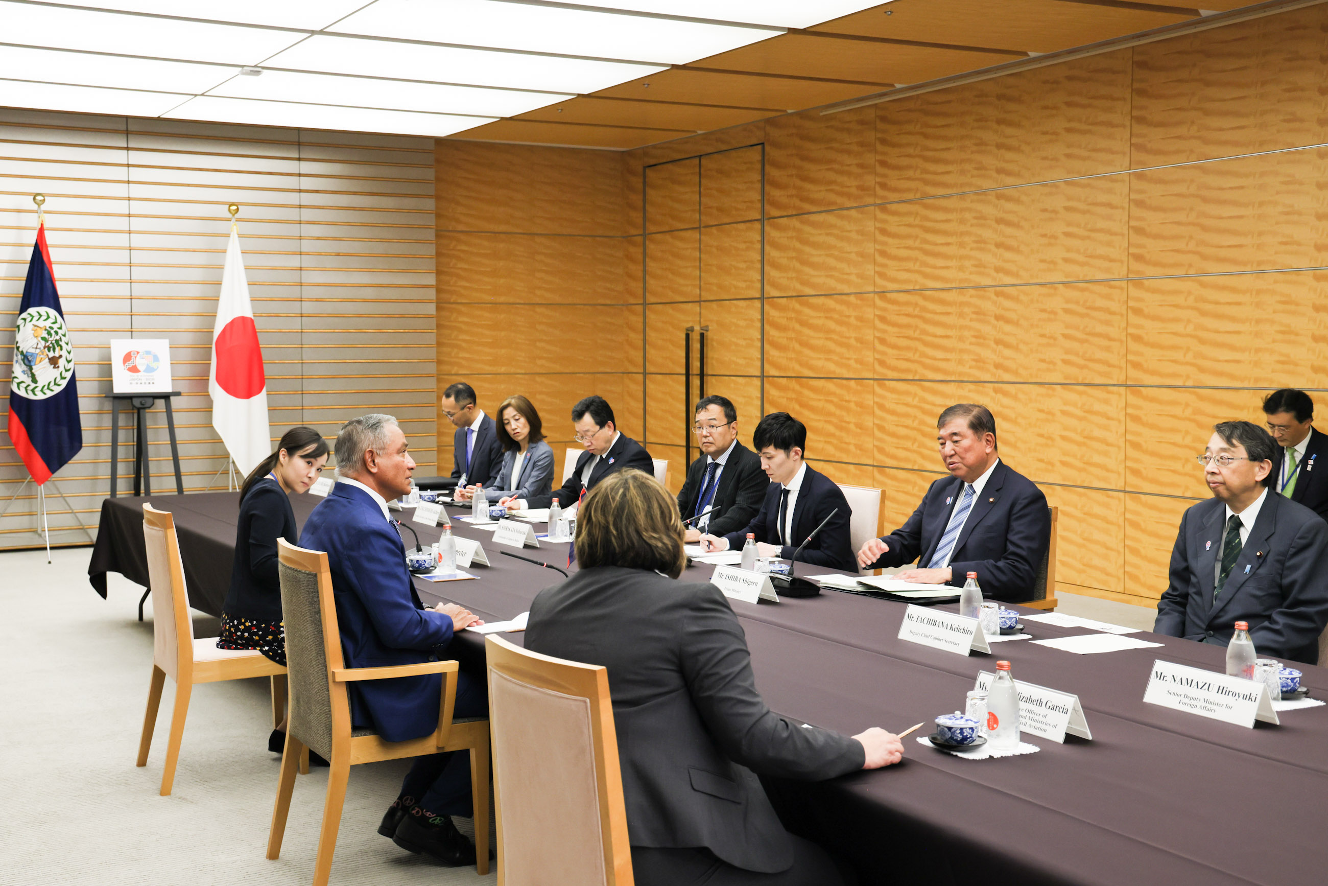 Japan-Belize Summit Meeting (5)
