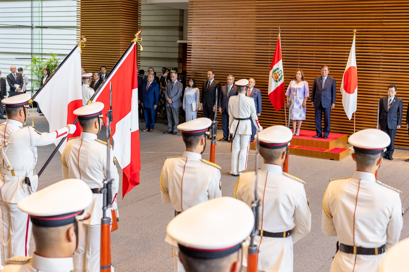 Salute and guard of honor ceremony (3)