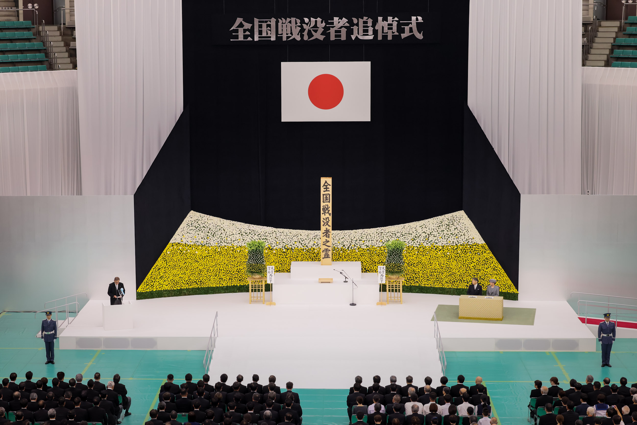 Prime Minister Ishiba delivering an address (1)