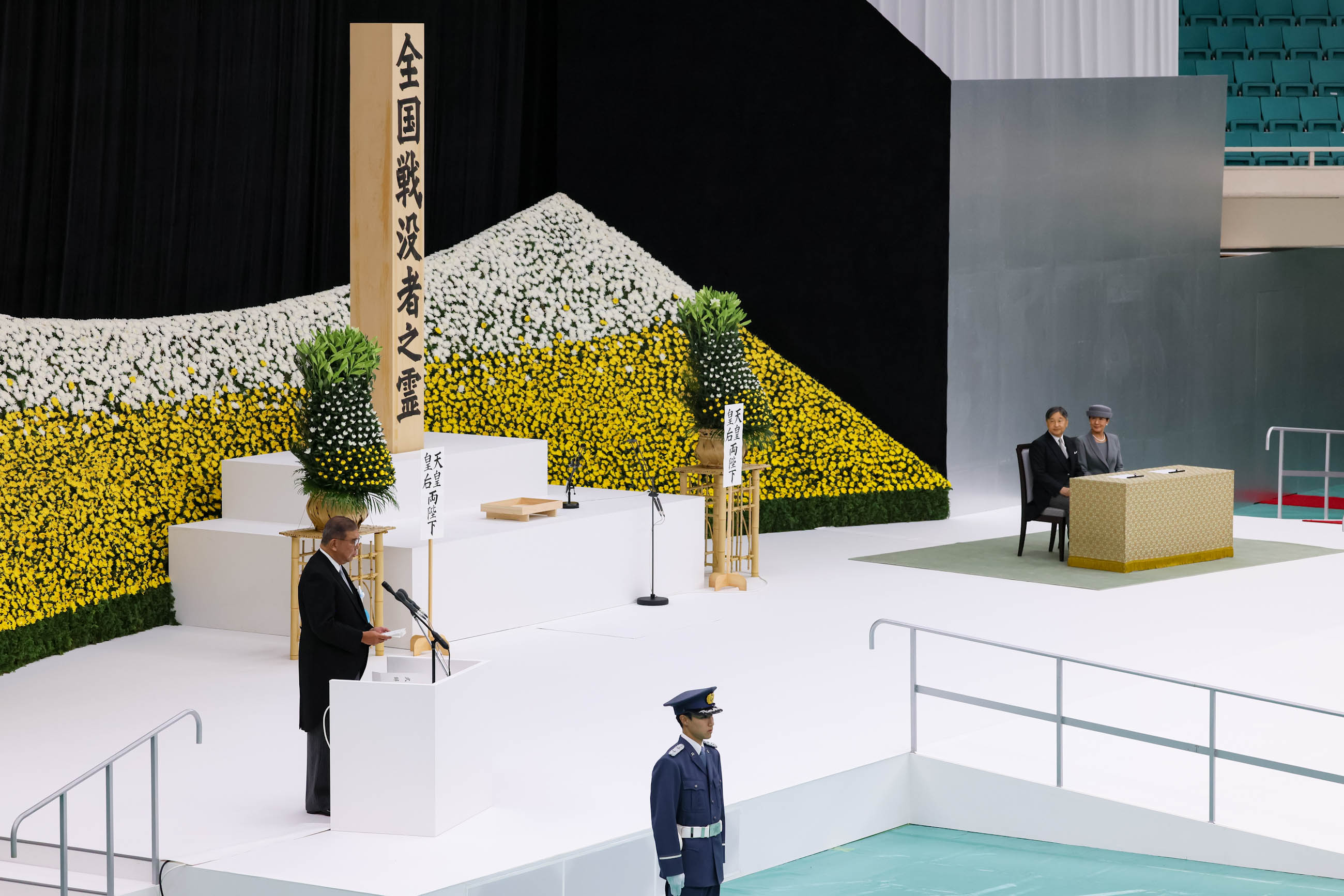 Prime Minister Ishiba delivering an address (3)