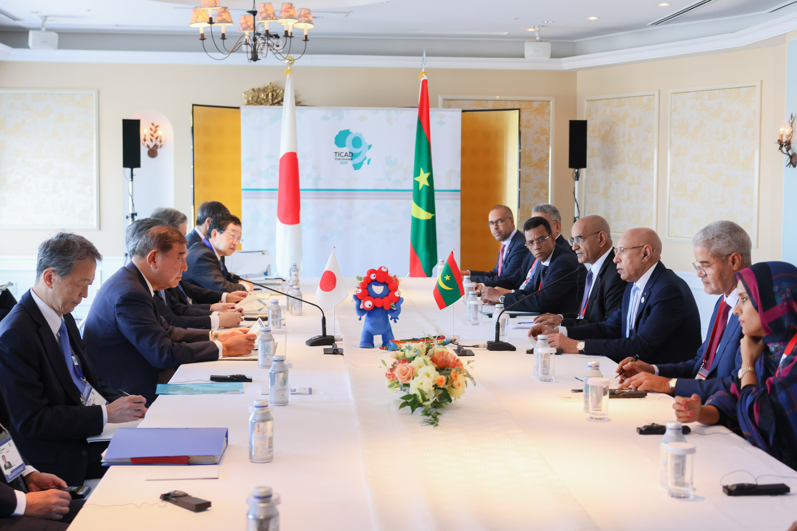 Japan- Mauritania Summit Meeting (2)