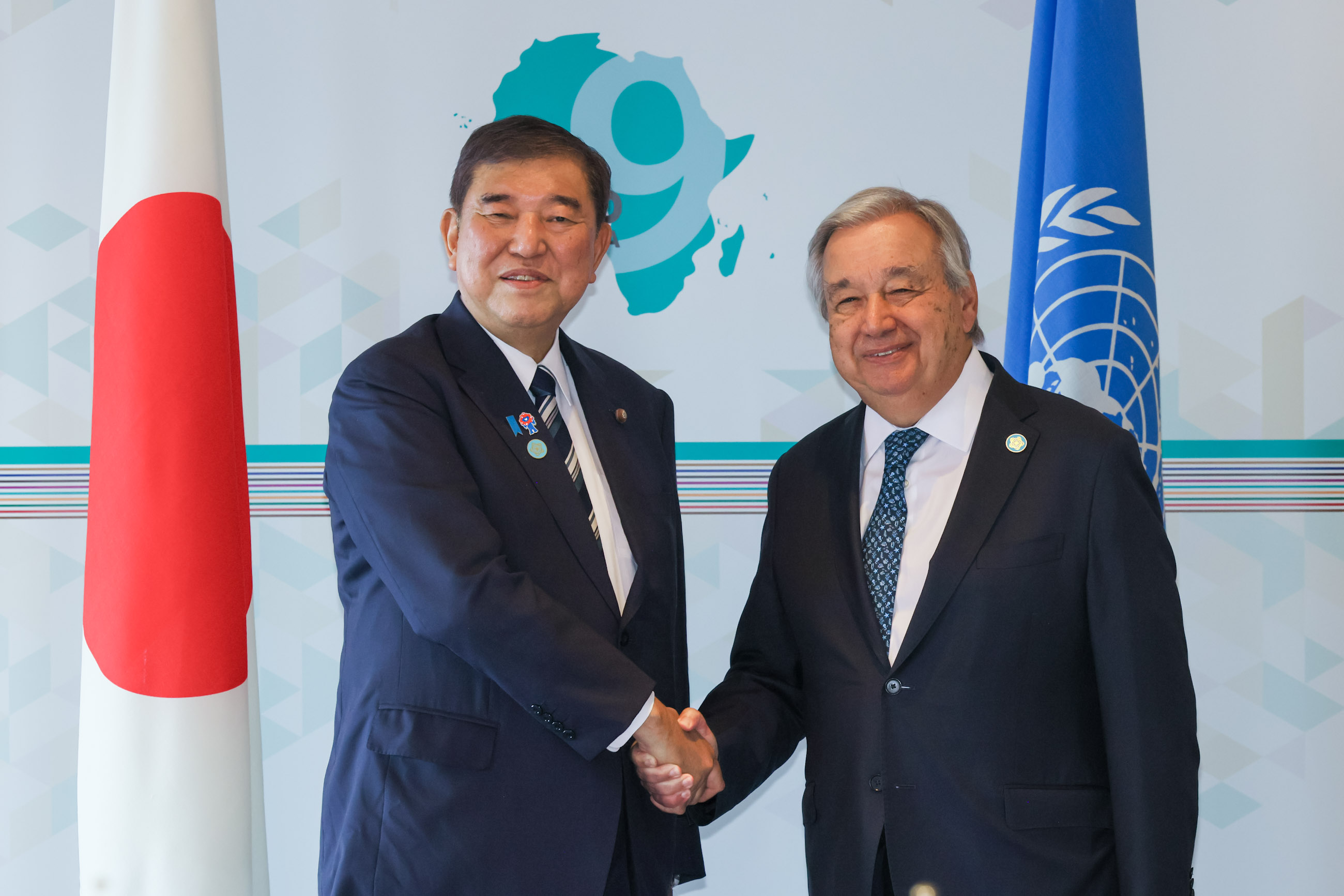 Meeting with Secretary-General Guterres for the United Nations (1)