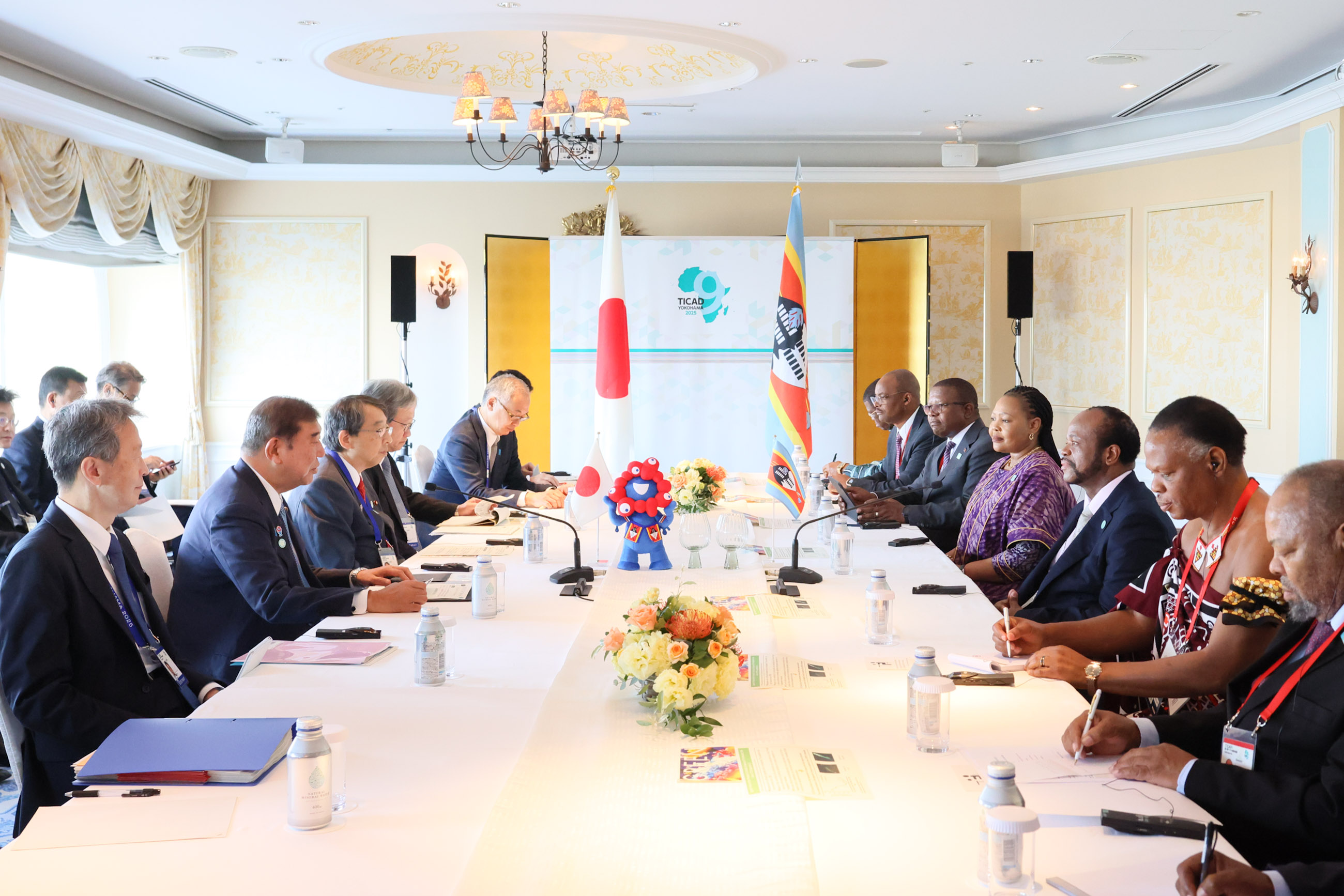Japan- Eswatini Summit Meeting (2)
