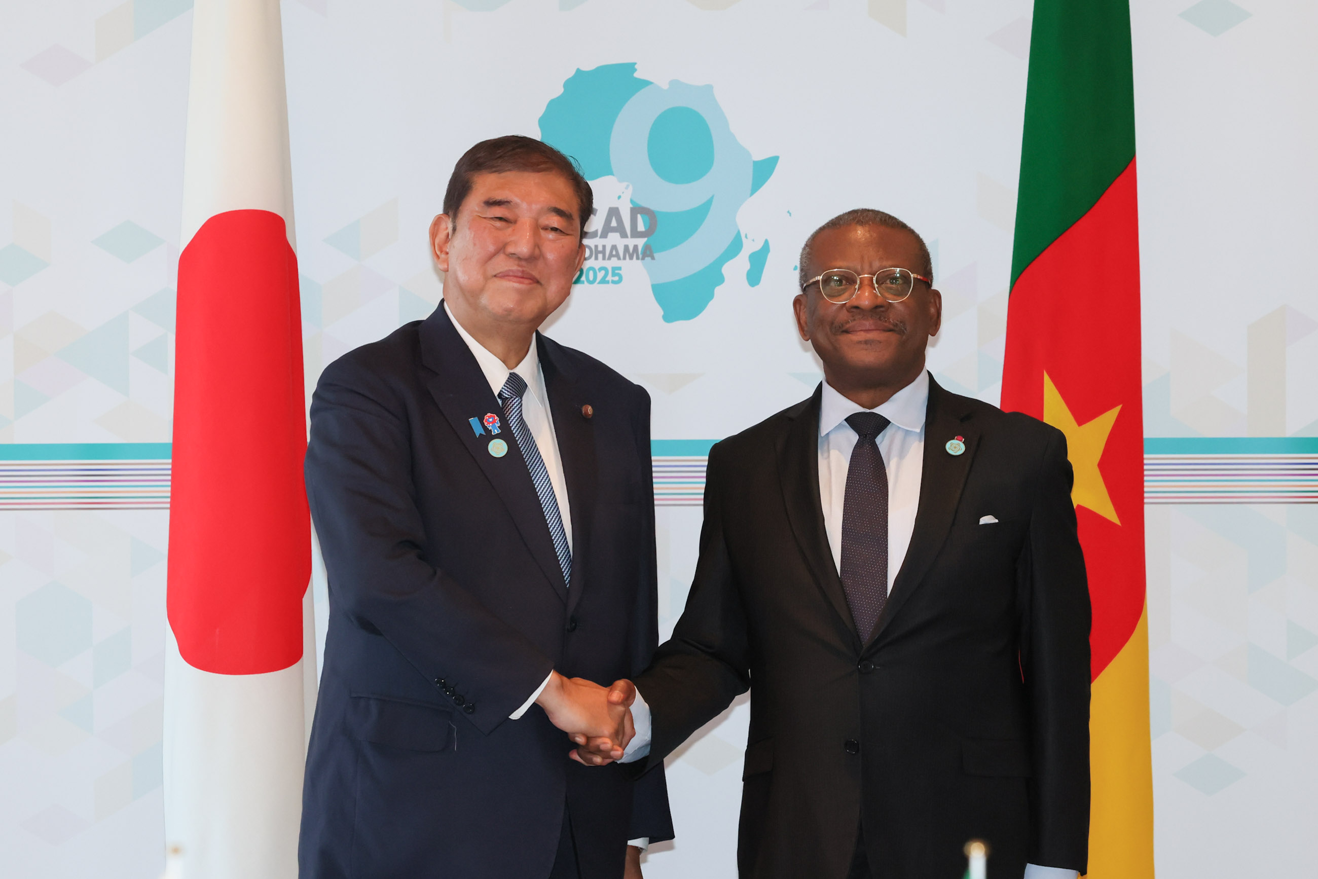Japan-Cameroon Summit Meeting (1)