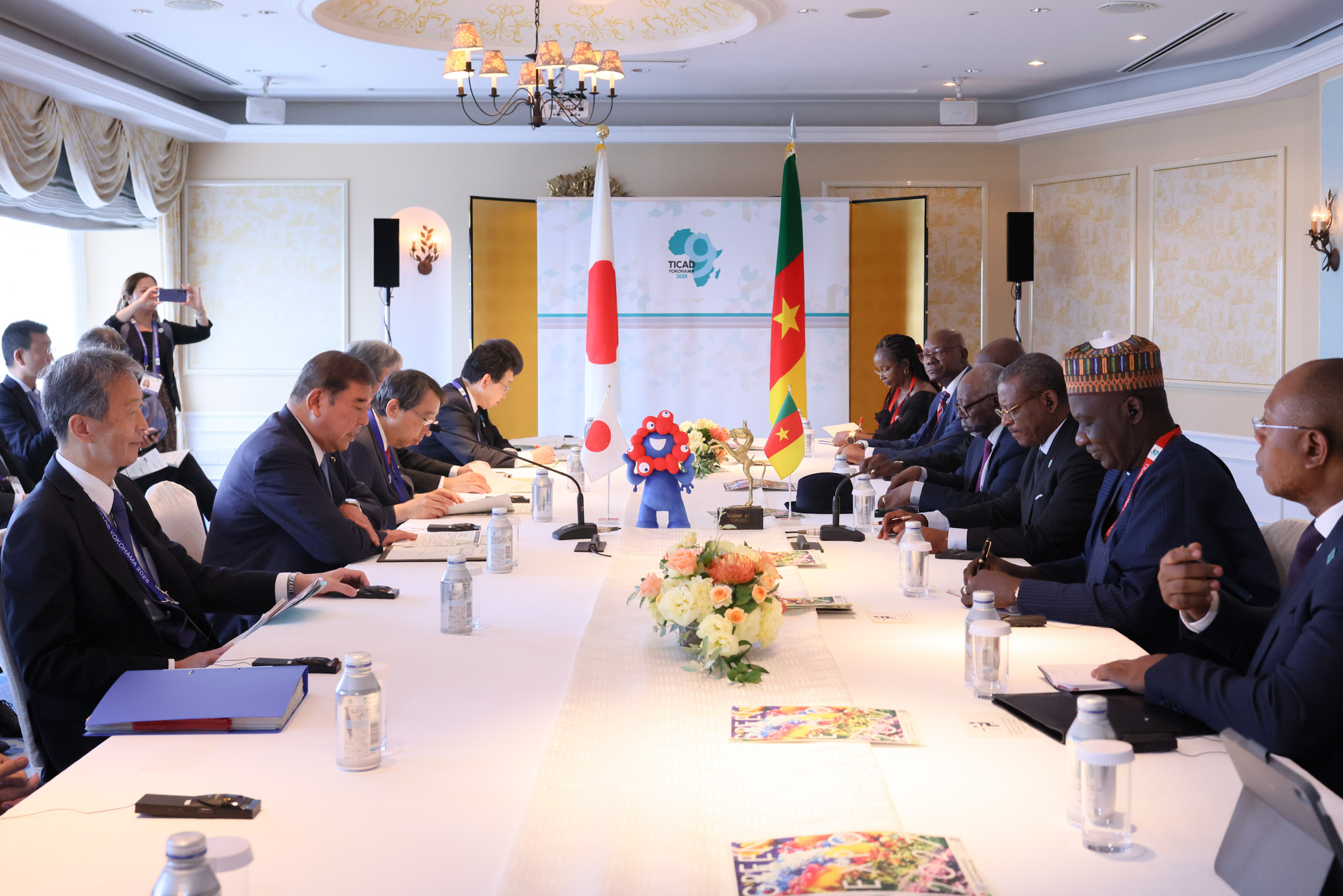 Japan-Cameroon Summit Meeting (2)