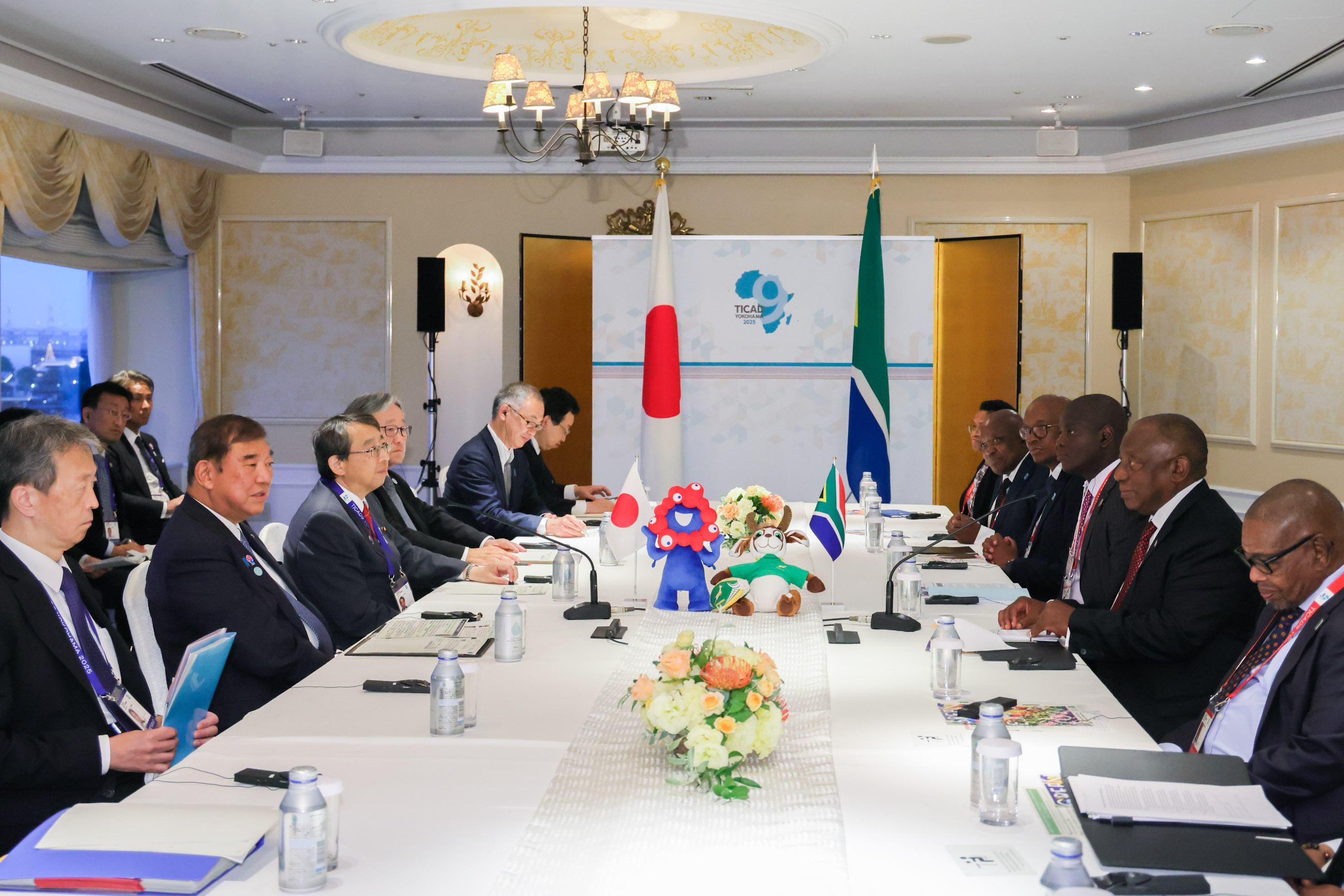 Japan-South Africa Summit Meeting (2)