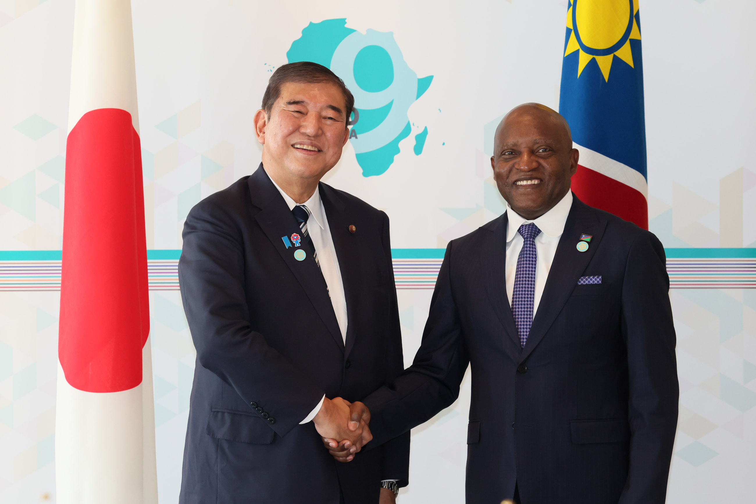 Japan-Namibia Summit Meeting (1)
