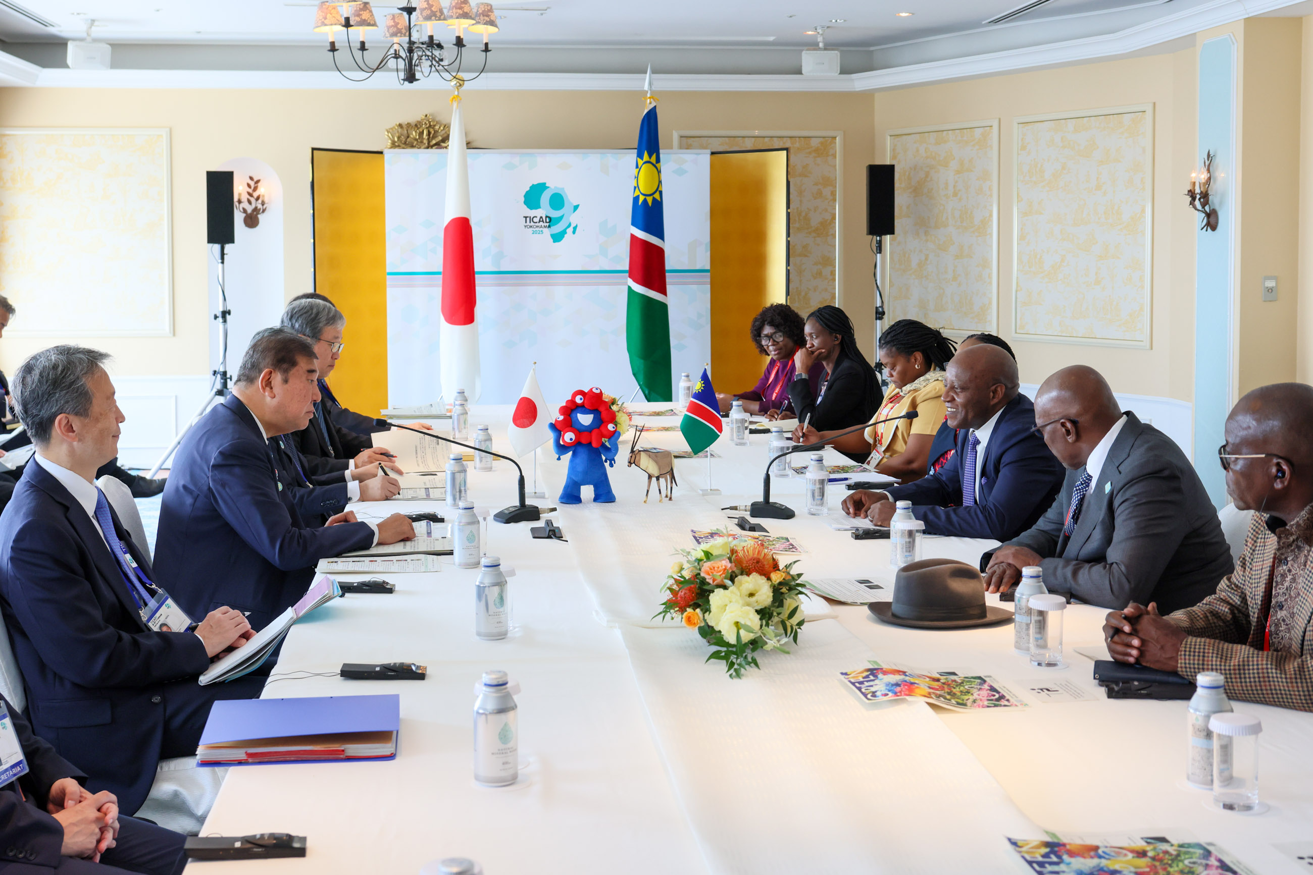 Japan-Namibia Summit Meeting (2)