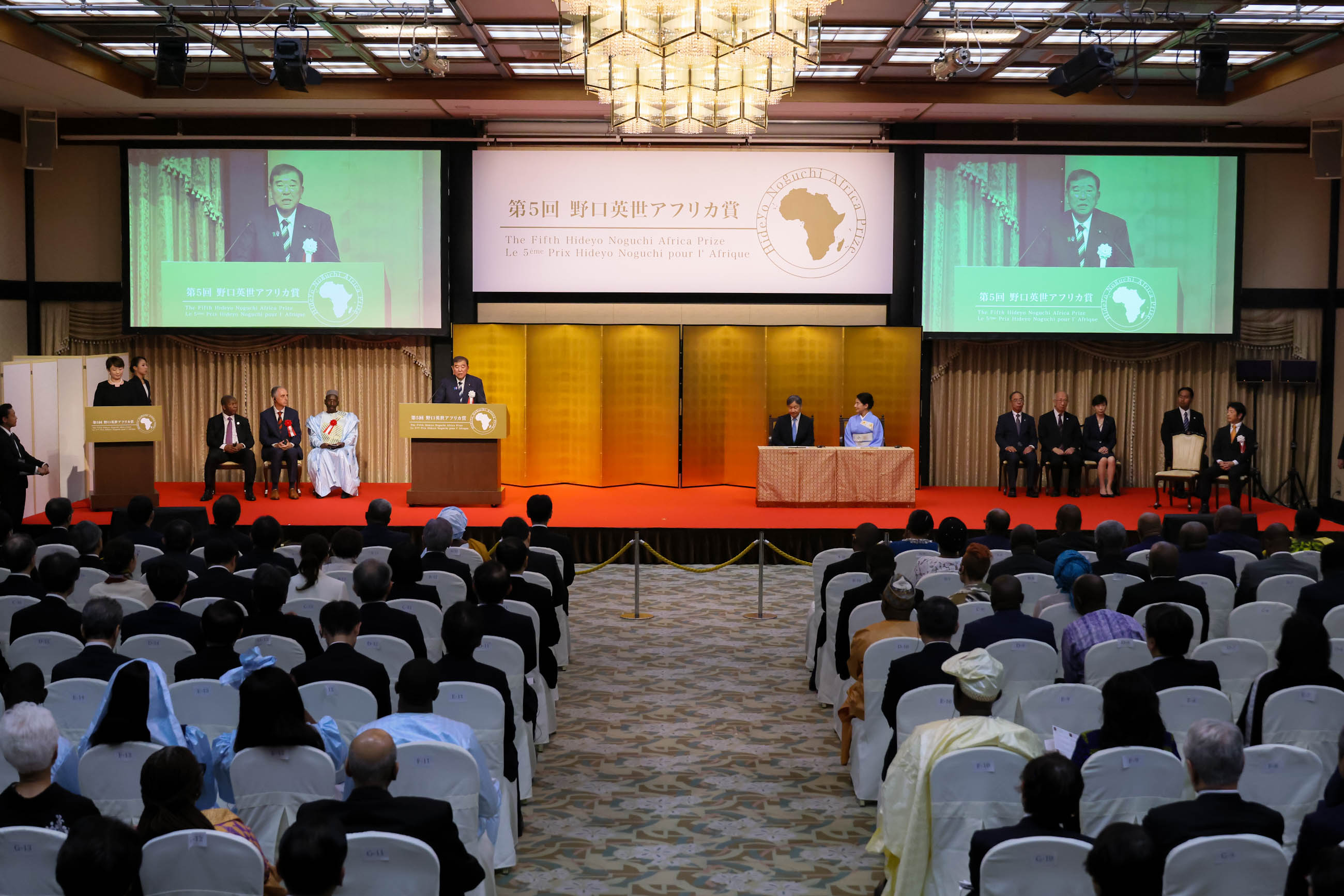 Prime Minister Ishiba delivering an address (4)