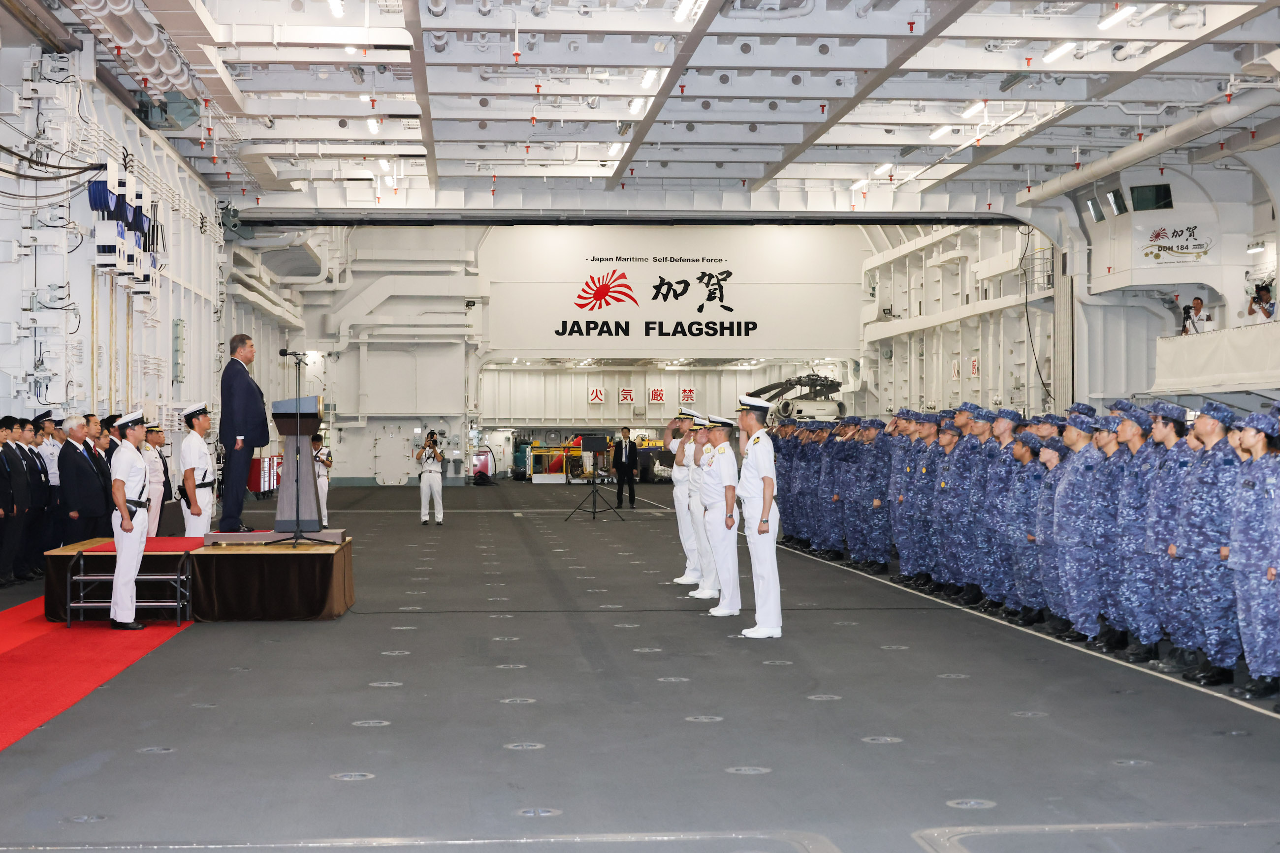 Prime Minister Ishiba delivering an address (1)
