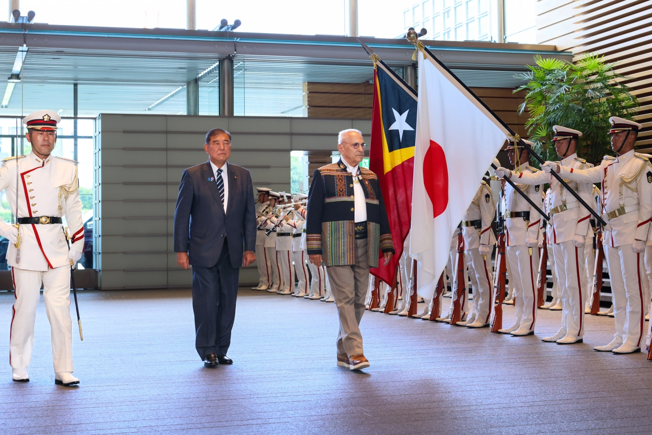 Salute and guard of honor ceremony (3)