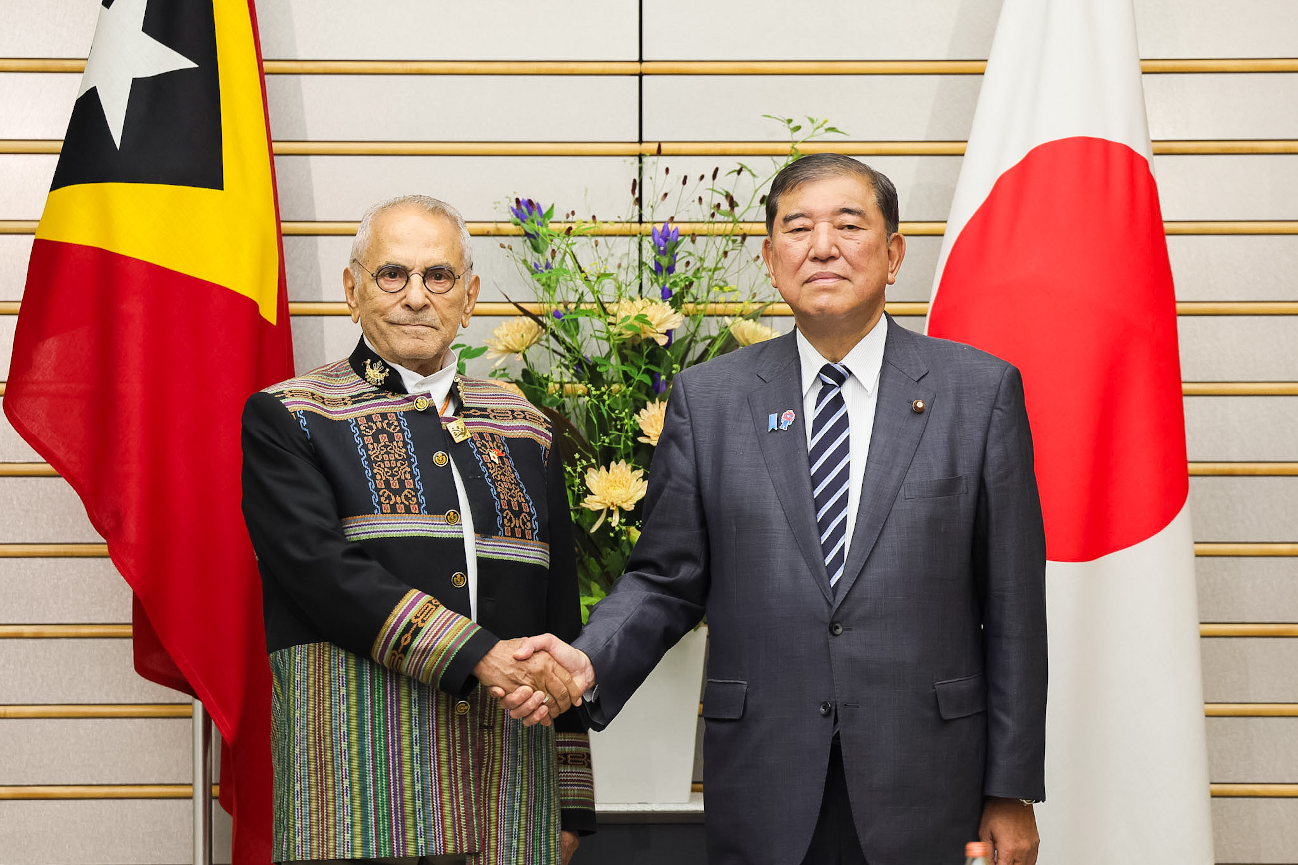 Japan-Timor-Leste Summit Meeting (2)
