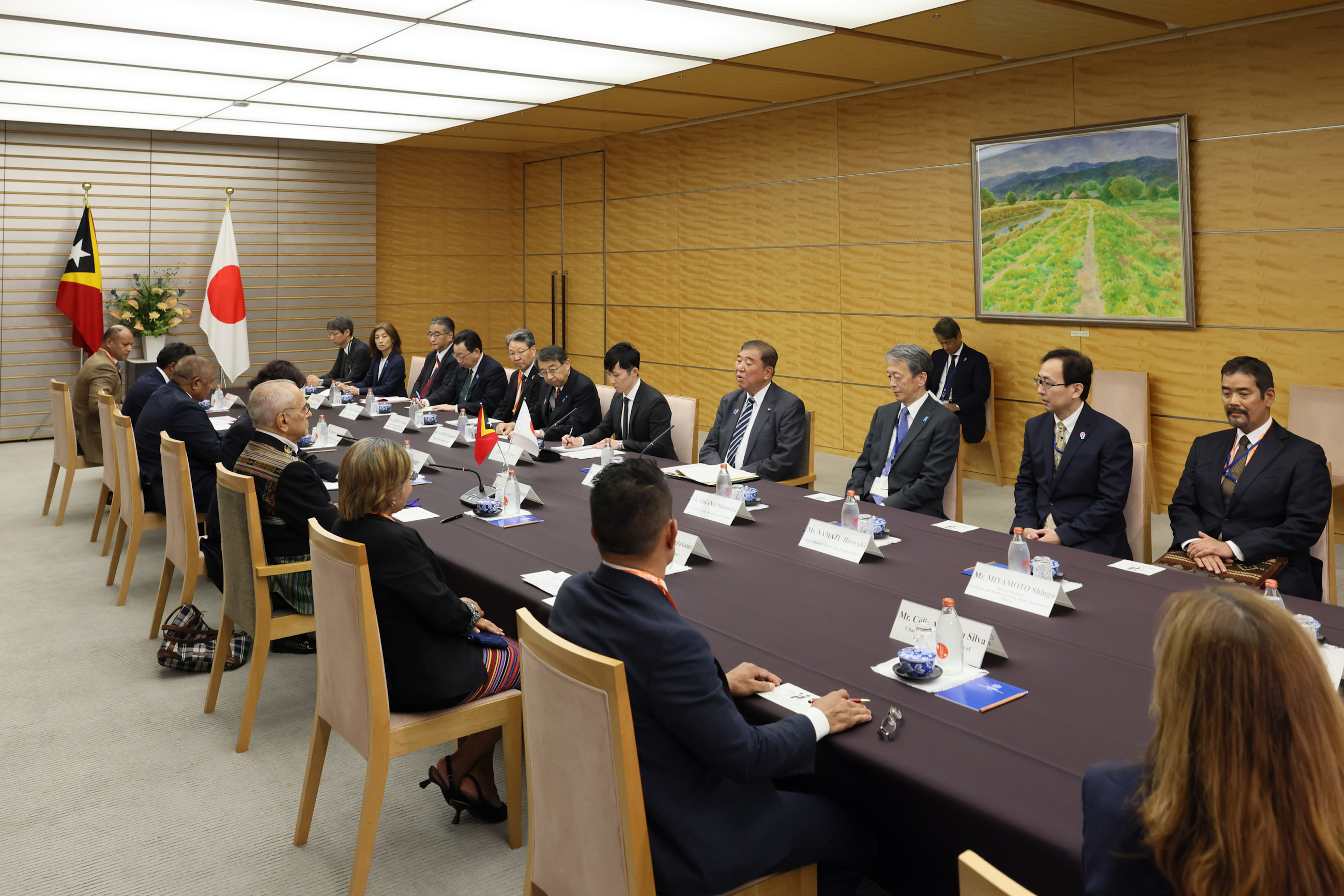 Japan-Timor-Leste Summit Meeting (4)