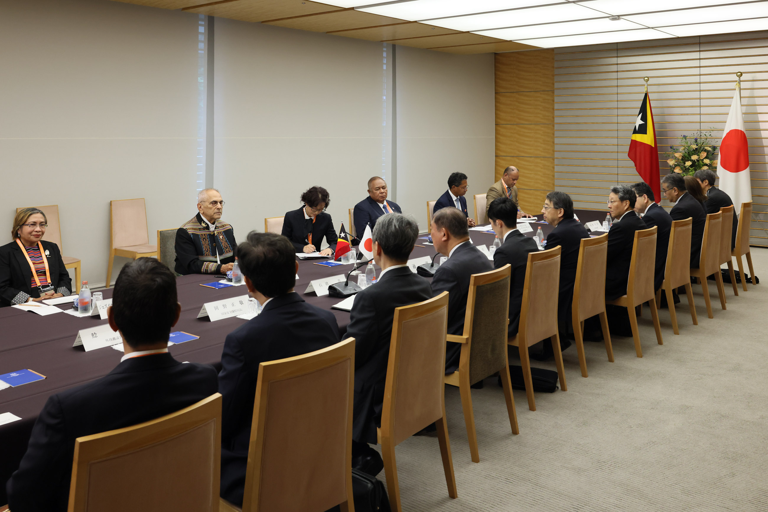 Japan-Timor-Leste Summit Meeting (5)