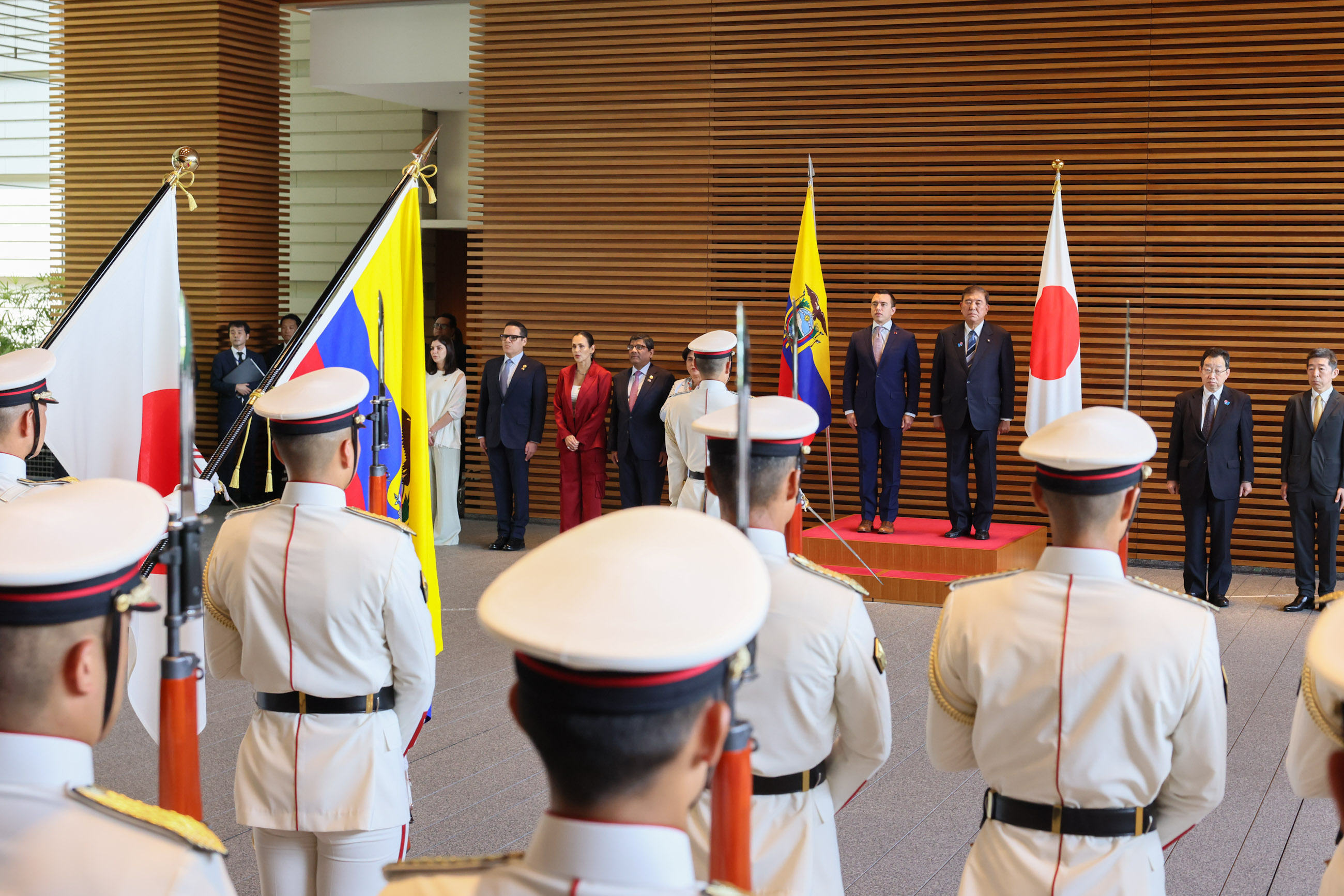 Salute and guard of honor ceremony (2)