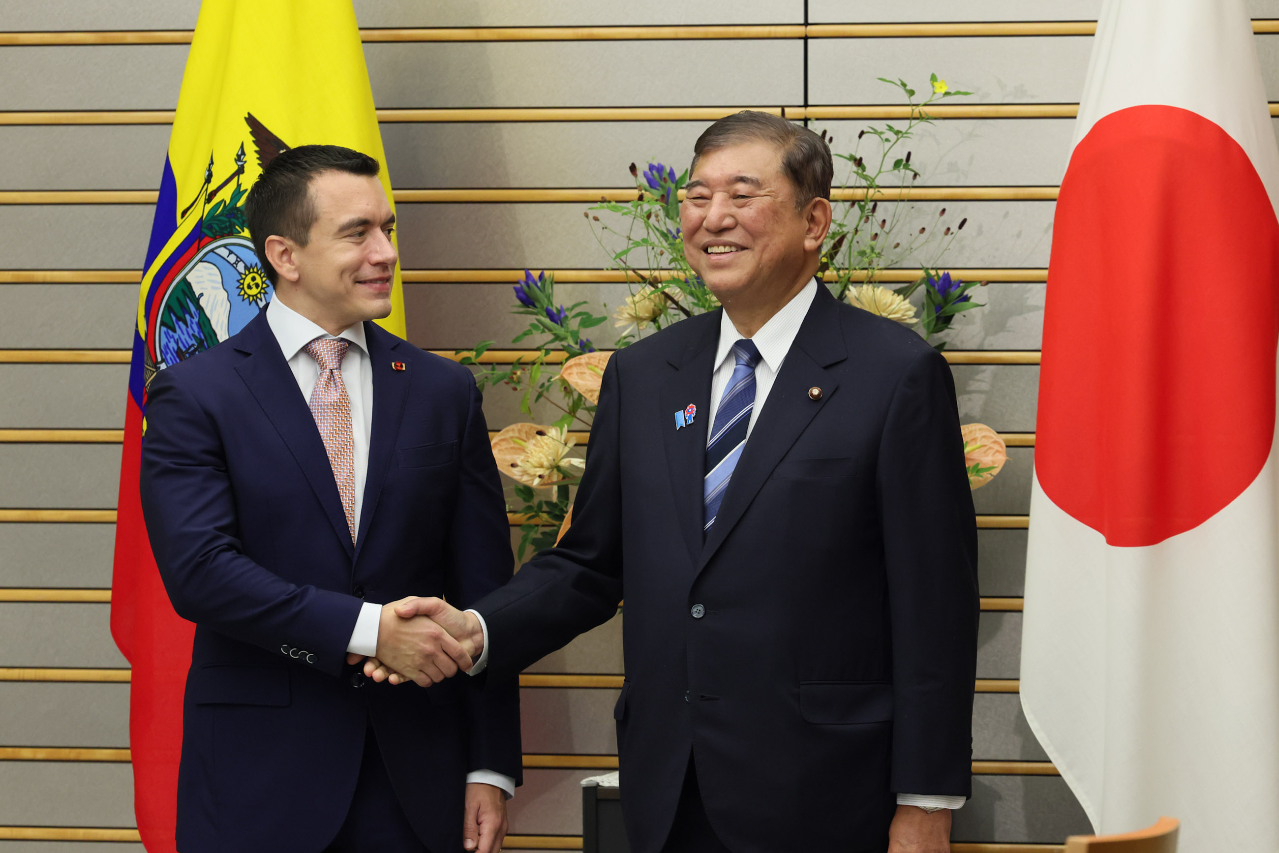 Japan-Ecuador Summit Meeting (2)
