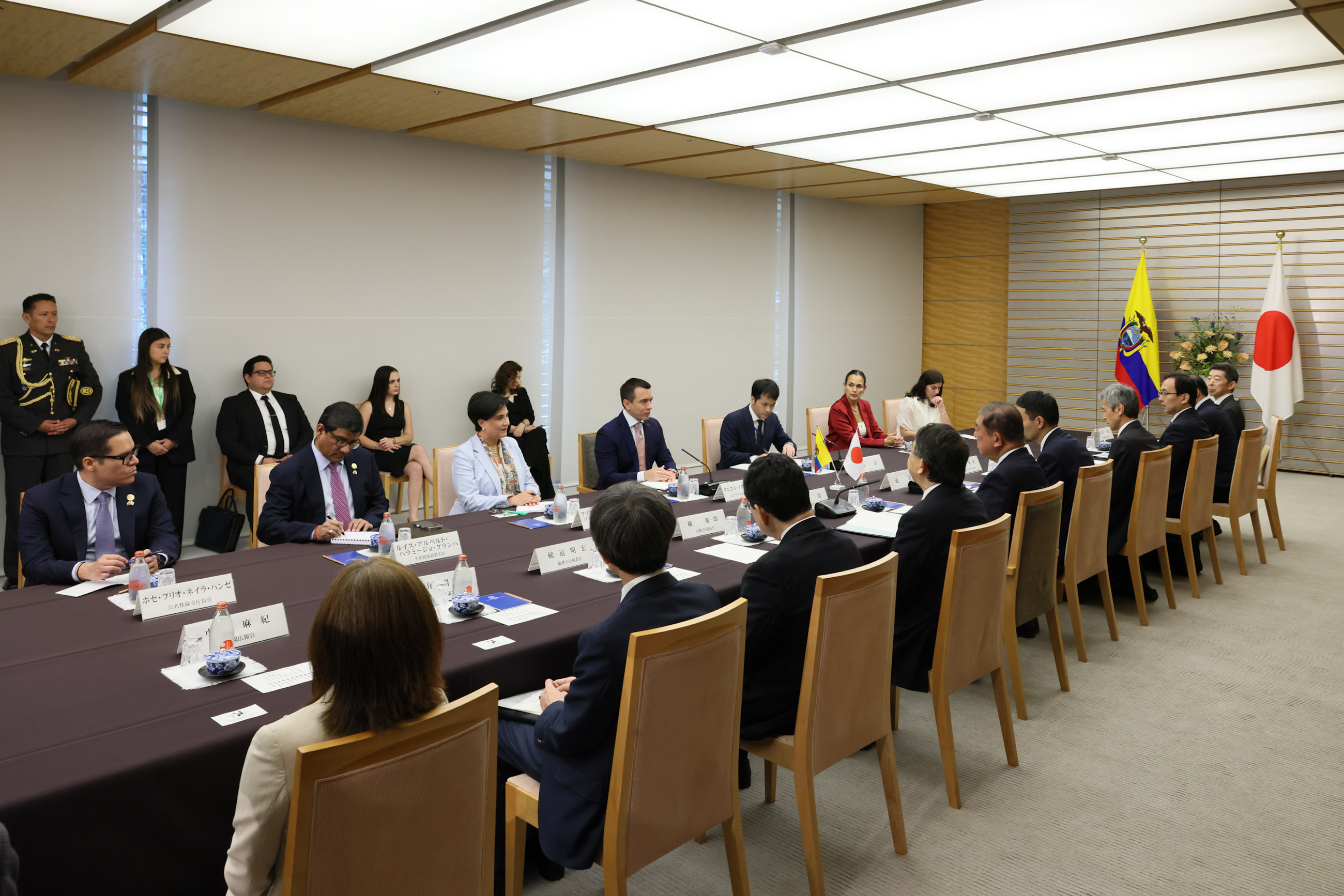 Japan-Ecuador Summit Meeting (6)