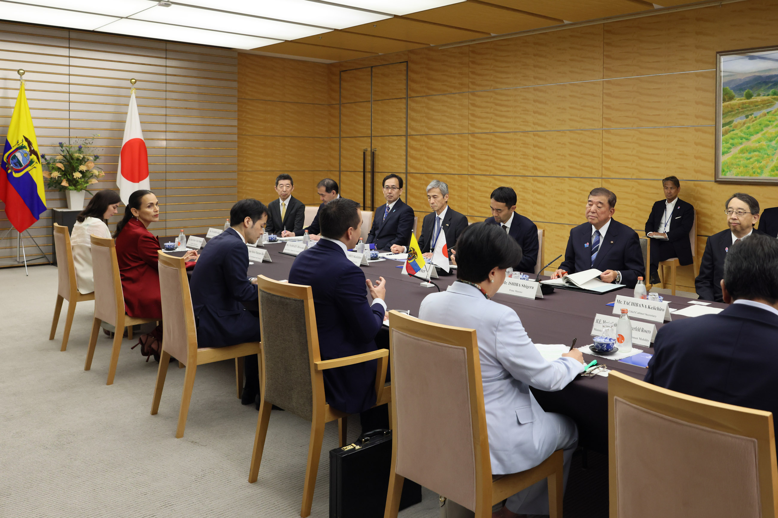 Japan-Ecuador Summit Meeting (7)
