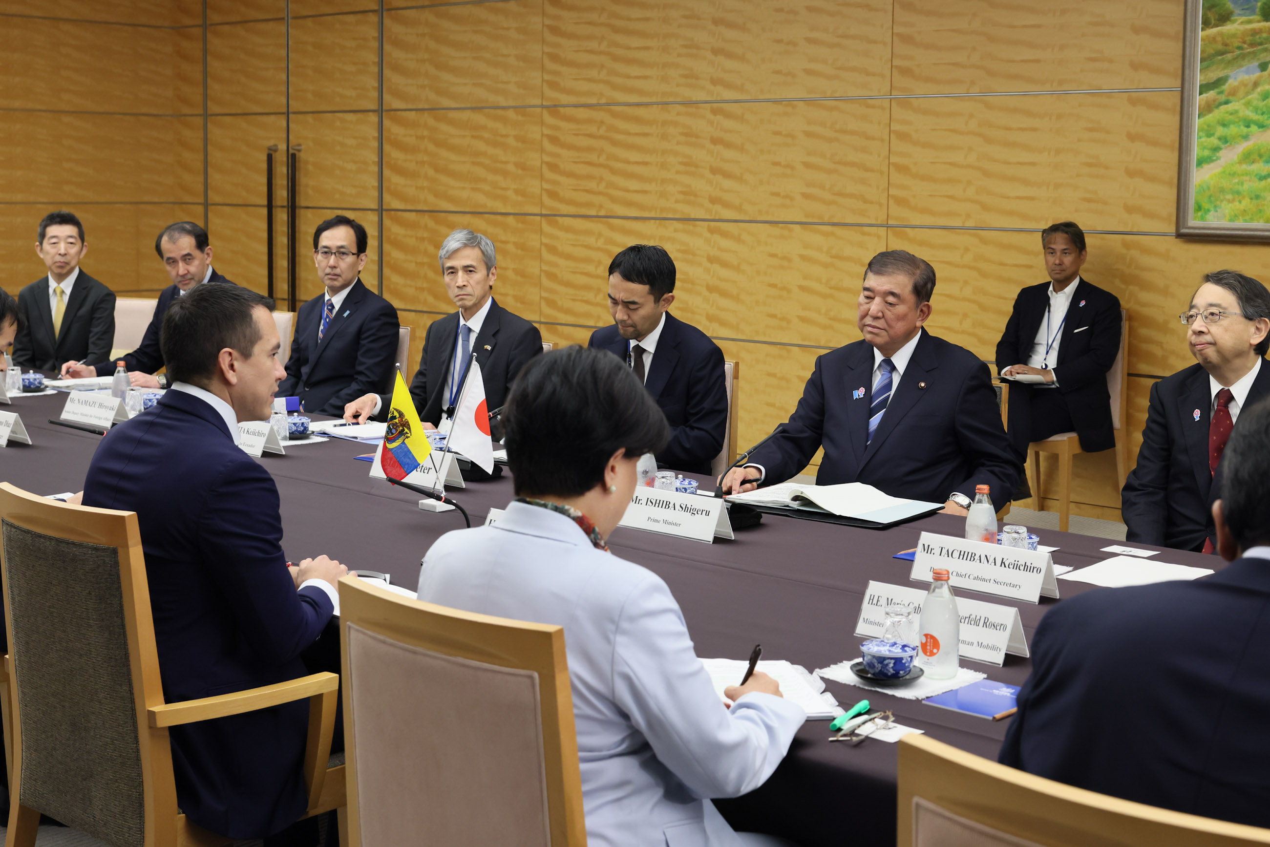 Japan-Ecuador Summit Meeting (10)