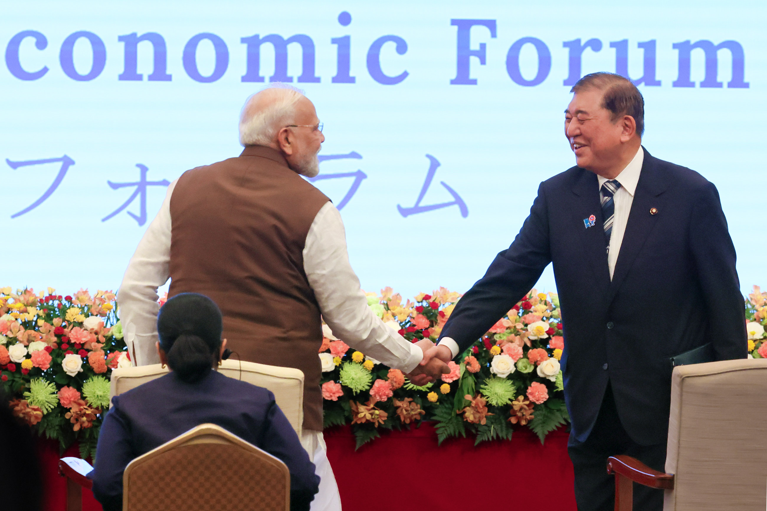 Prime Minister Ishiba delivering an address (9)