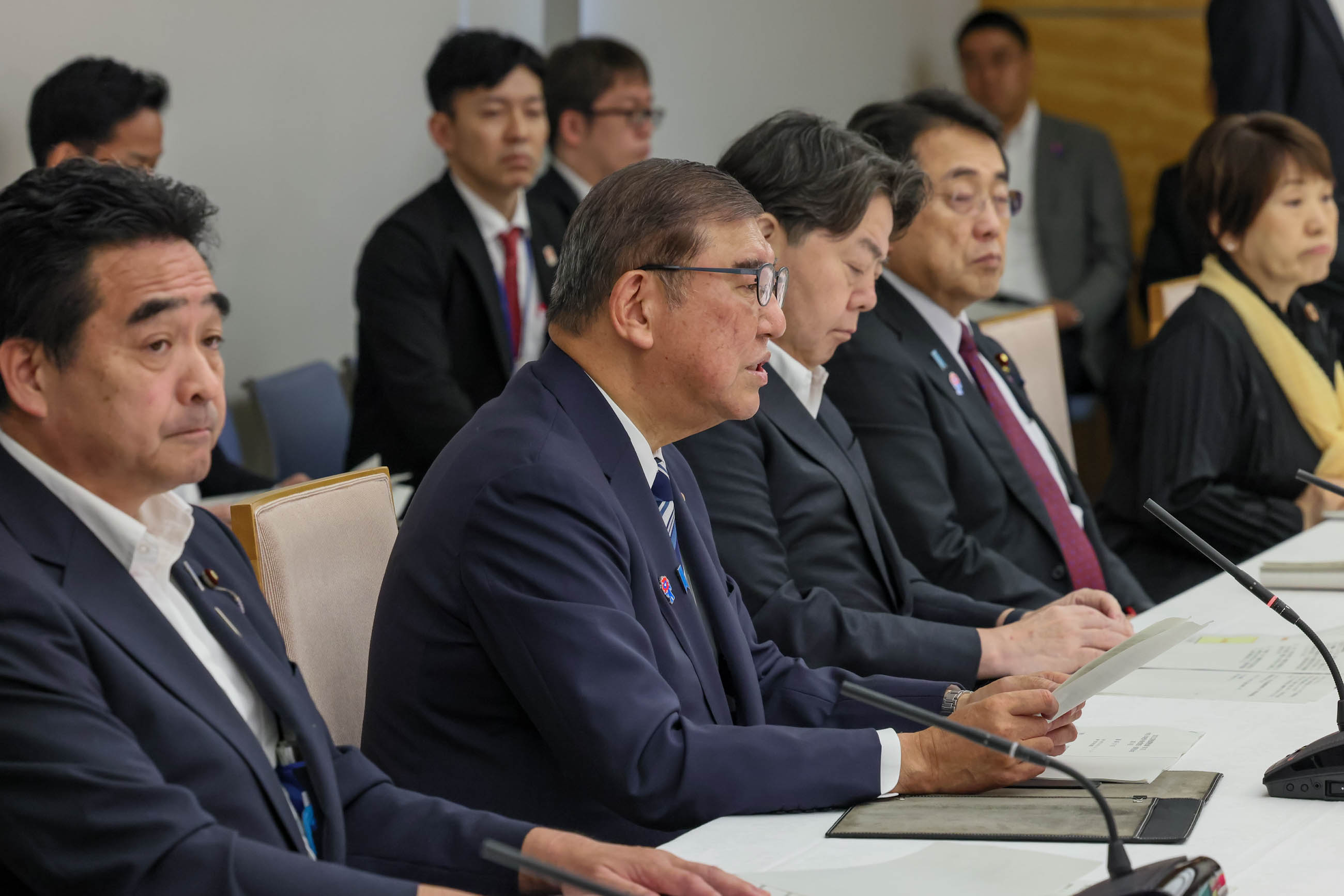 Ministerial Council on the Promotion of Japan as a Disaster-Resilient Nation and 14th Meeting of the Headquarters for Supporting Recovery and Reconstruction from the 2024 Noto Peninsula Earthquake