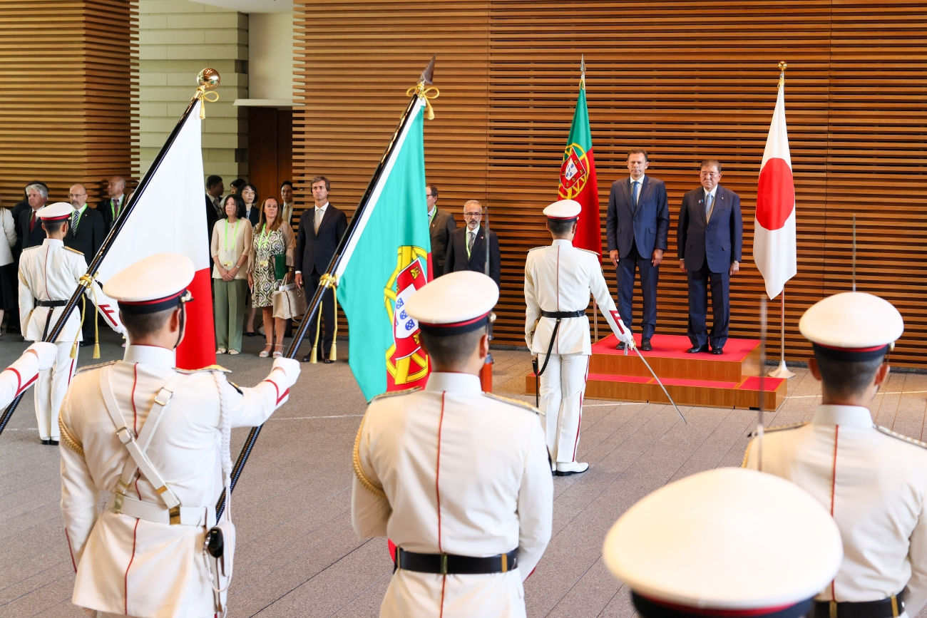 Salute and guard of honor of ceremony (2)